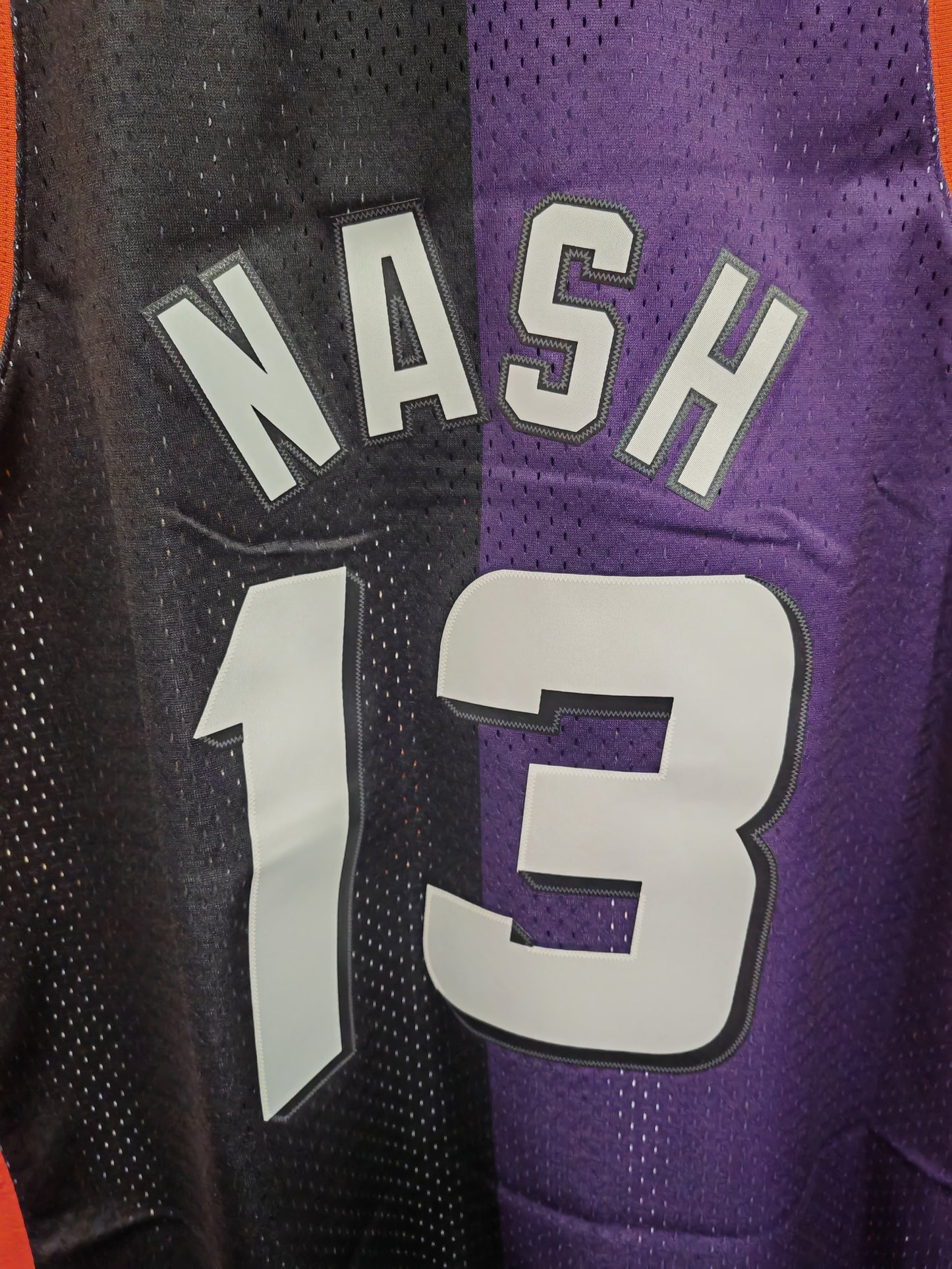 Mitchell & Ness Phoenix Suns 1996/97 Split Jersey, #13 Nash, Purple/Black, XL