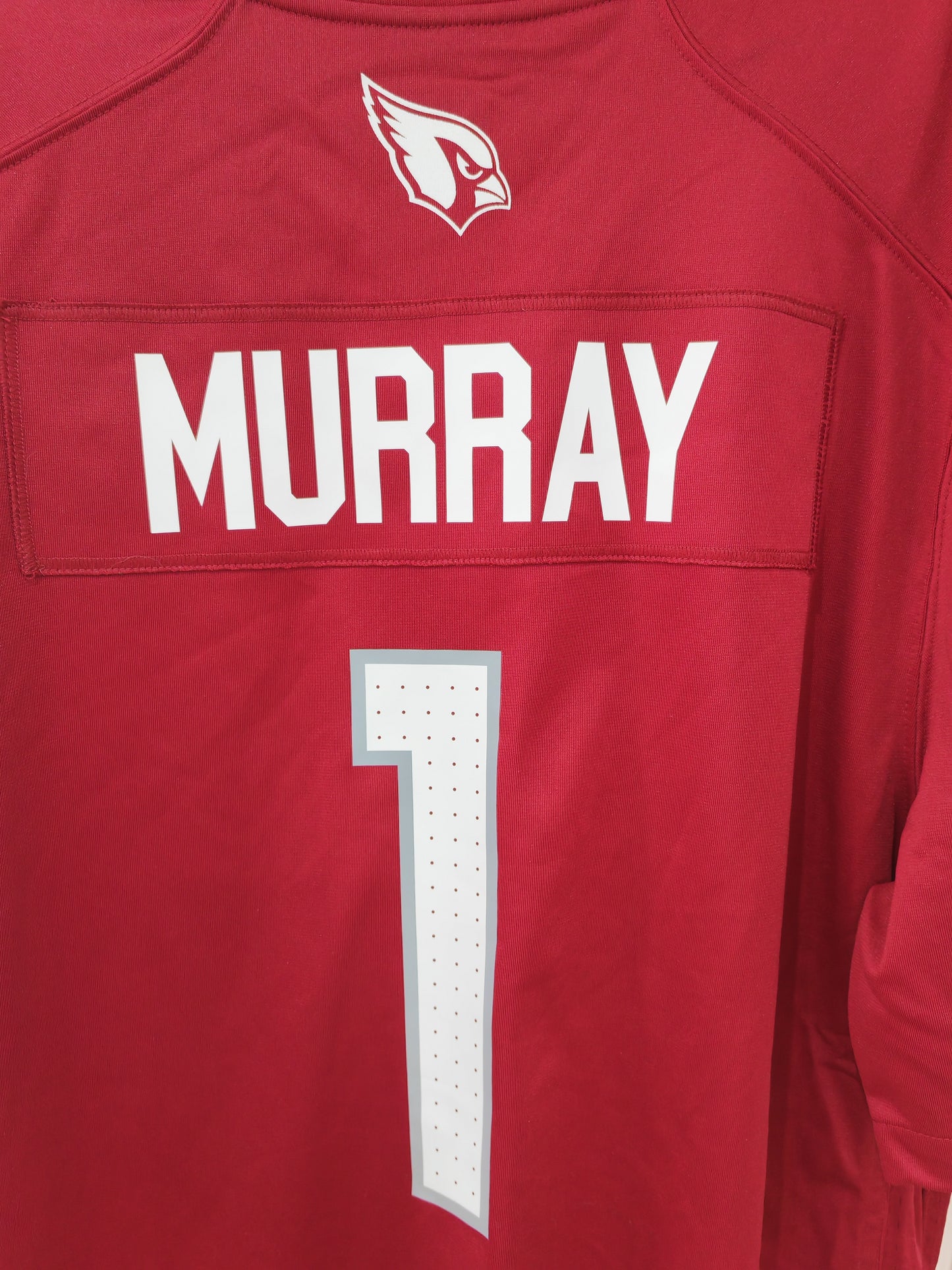 Nike Arizona Cardinals NFL Jersey, #1 Murray, Red, Size Large