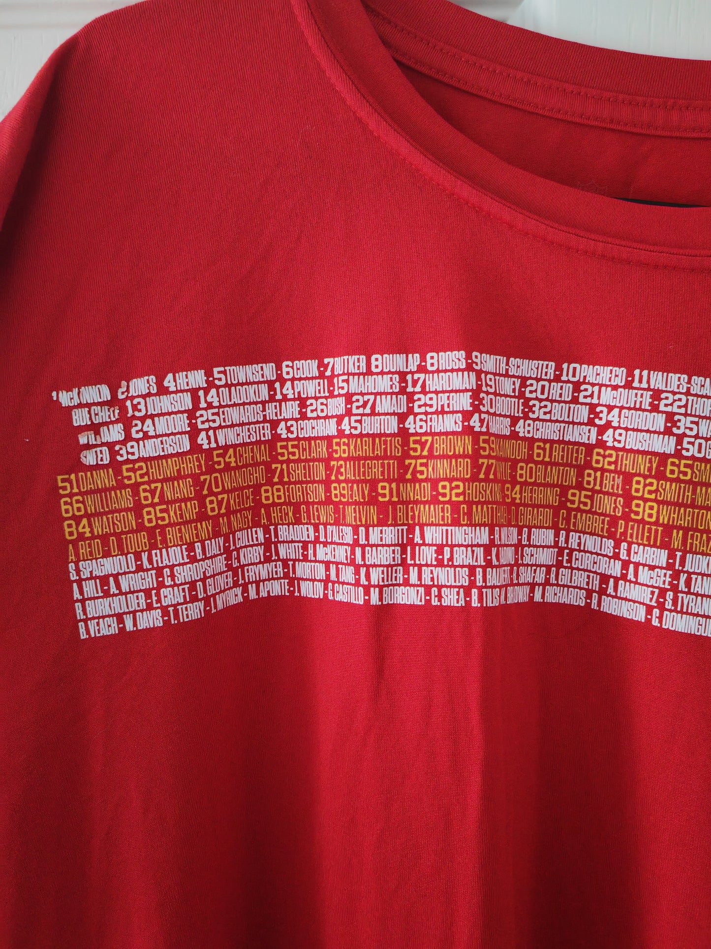 Nike Kansas City Chiefs NFL Player Issue/Worn Long Sleeve T Shirt, #8 Dunlap, XL