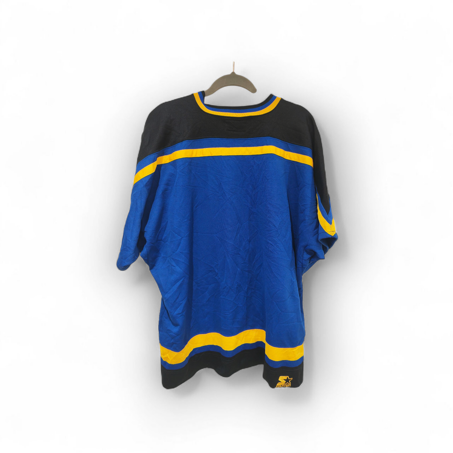 Starter Pittsburgh Penguins Short Sleeve Hockey Jersey, Blue, Size XXL