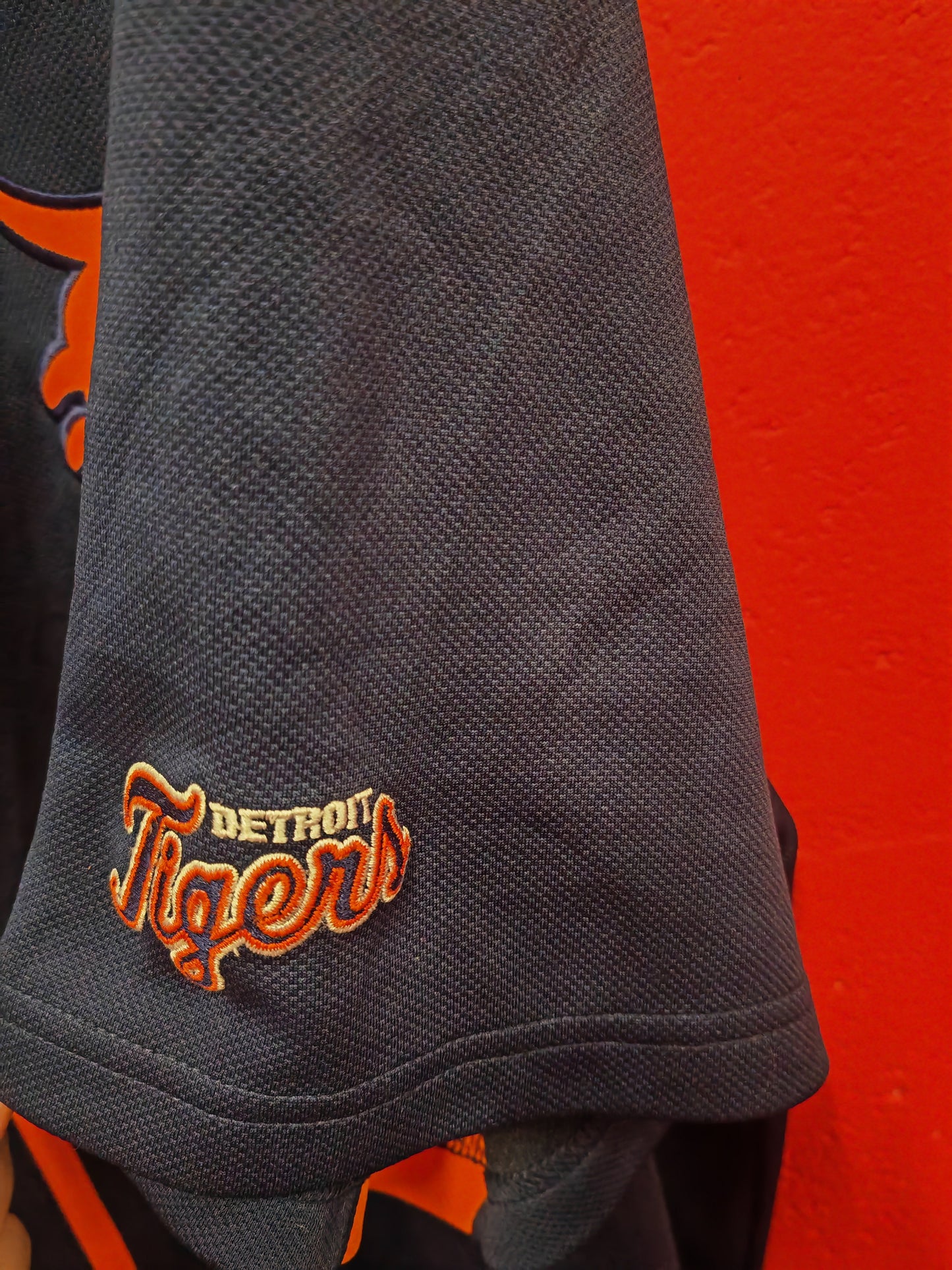 Majestic Detroit Tigers MLB Baseball Jersey, #24 Cabrera, Navy Blue, Size XXL