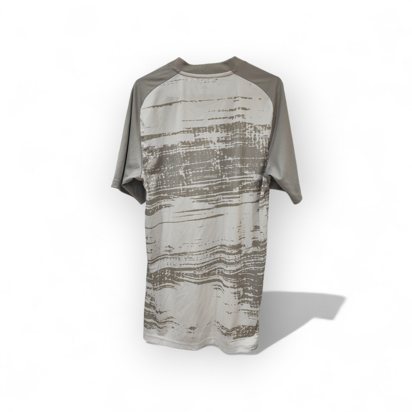 Adidas Leicester City FC Short Sleeve Training Shirt, Grey/White, Size Small