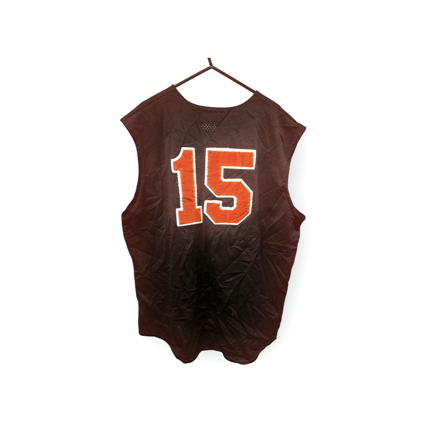 Majestic Riverside Sleeveless Baseball Jersey, #15, Size Large