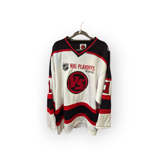 K1 Sportswear VS 2007 Stanley Cup Finals Ice Hockey Jersey, #1 Puckett, Size Large