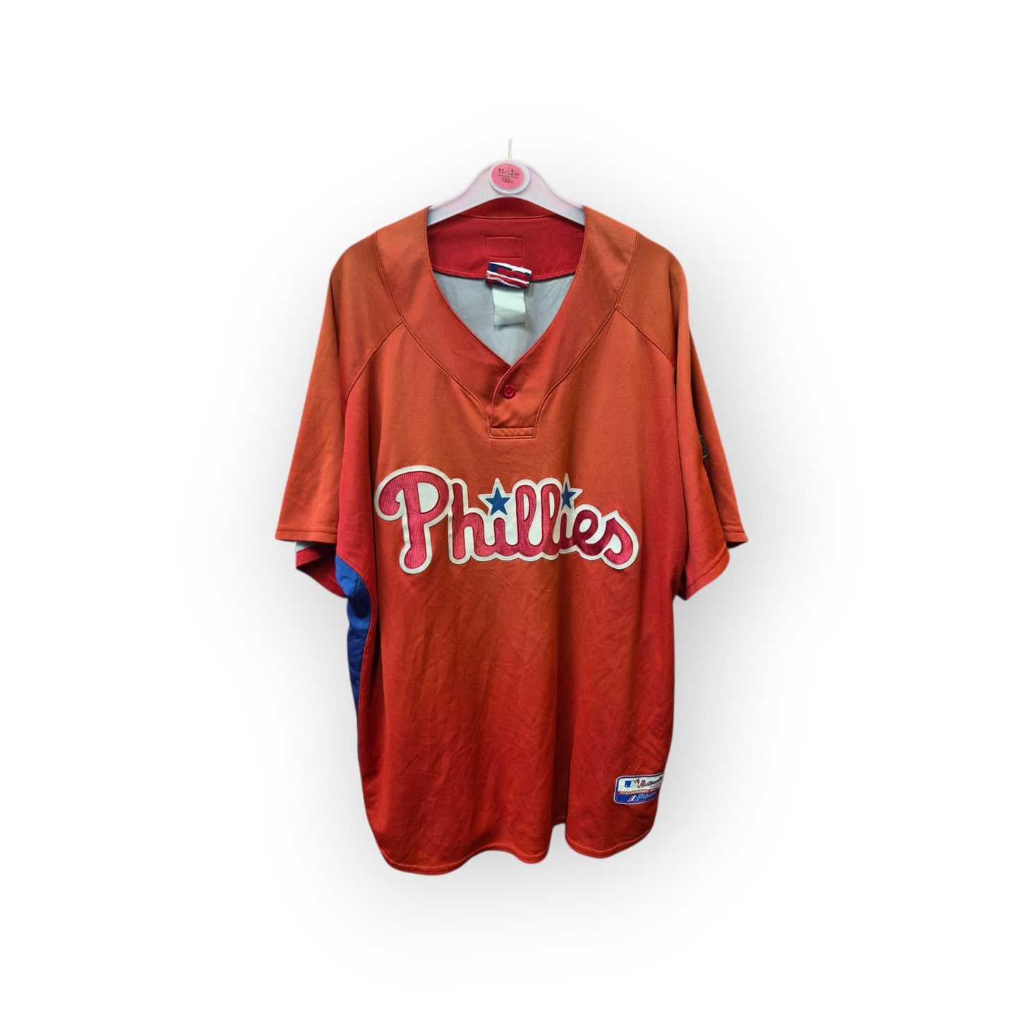 Majestic Philadelphia Philles MLB Jersey W/ 2008 World Series Patch, Size XXL