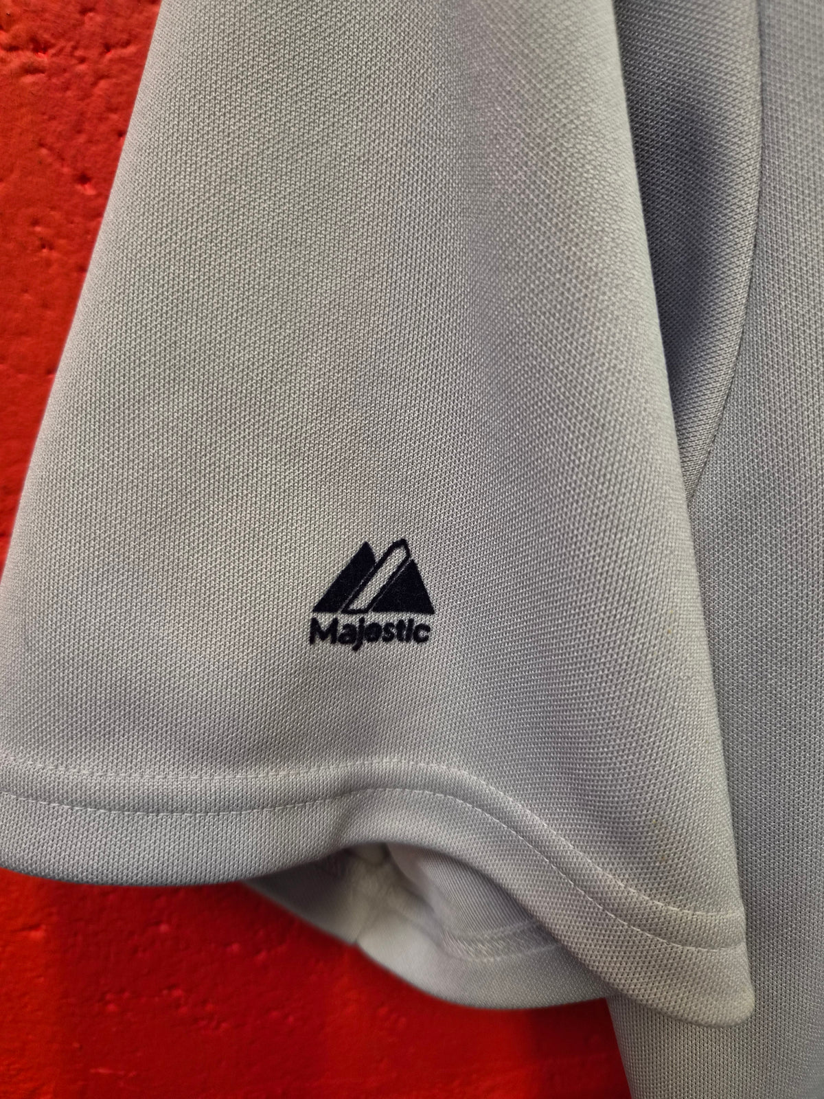 Majestic Cooperstown New York Yankees MLB Jersey. #5 Dimaggio, Grey, Size Medium