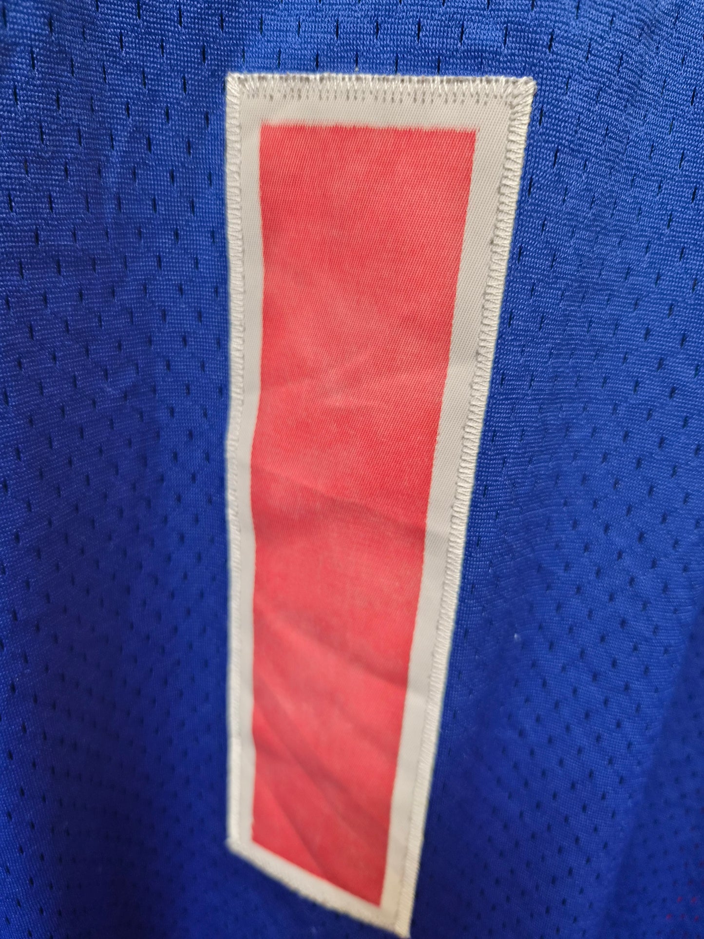 Adidas Detroit Pistons NBA Jersey, #1 Billups, Blue, Size XXL +2 Length