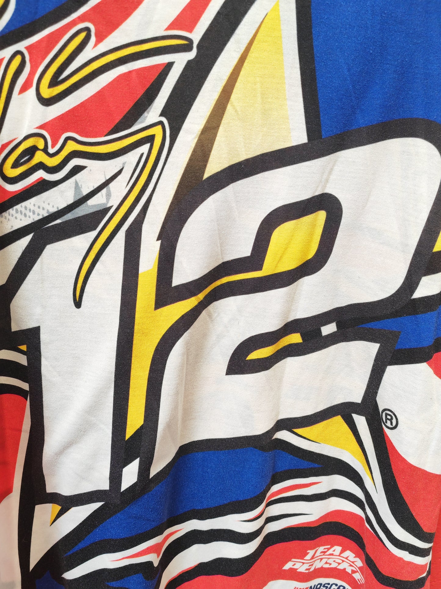 Team Penske Ryan Blaney Nascar T Shirt, Size XL