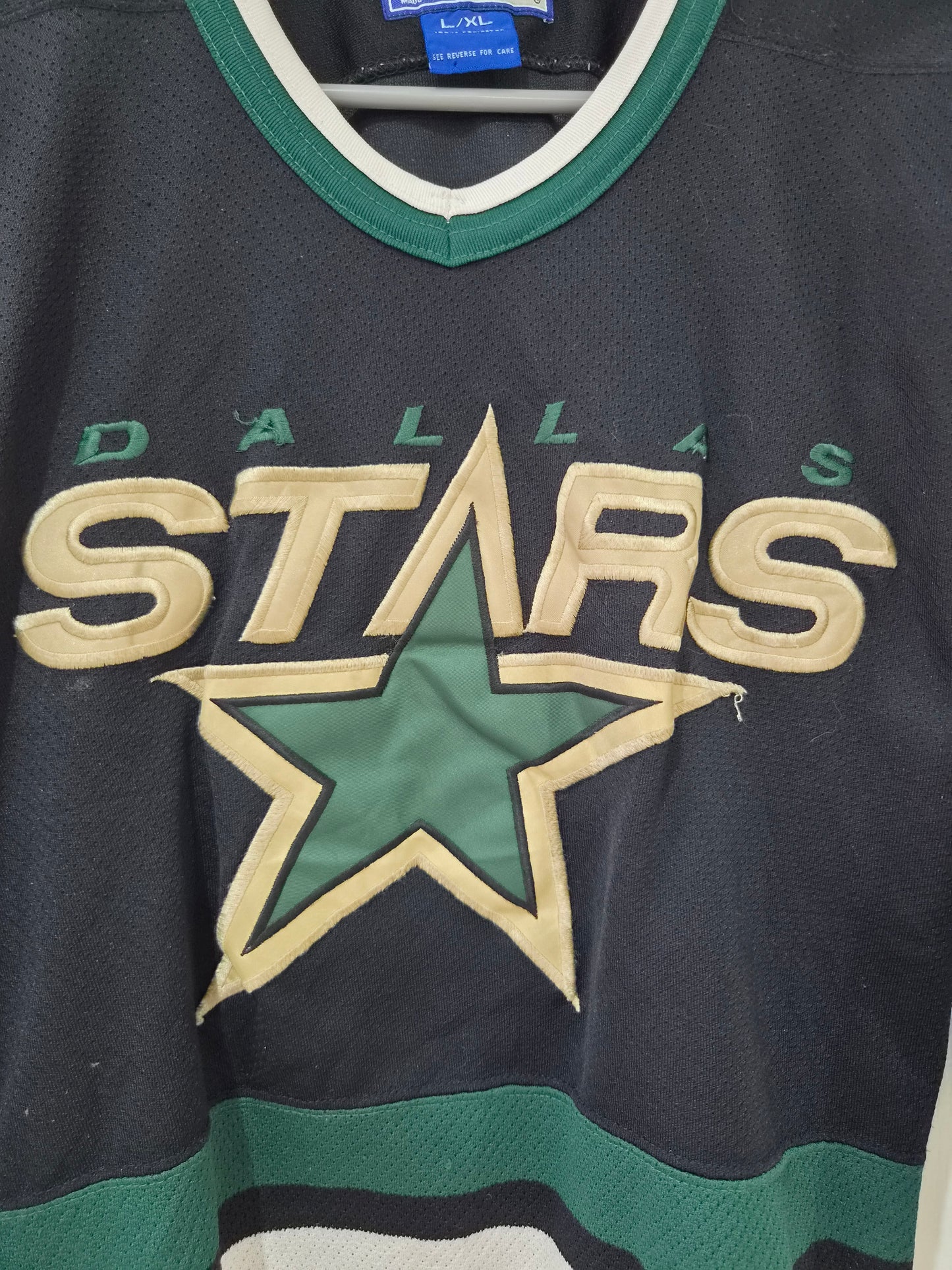 Youth Starter Dallas Stars NHL Jersey, Black, Size YL/XL