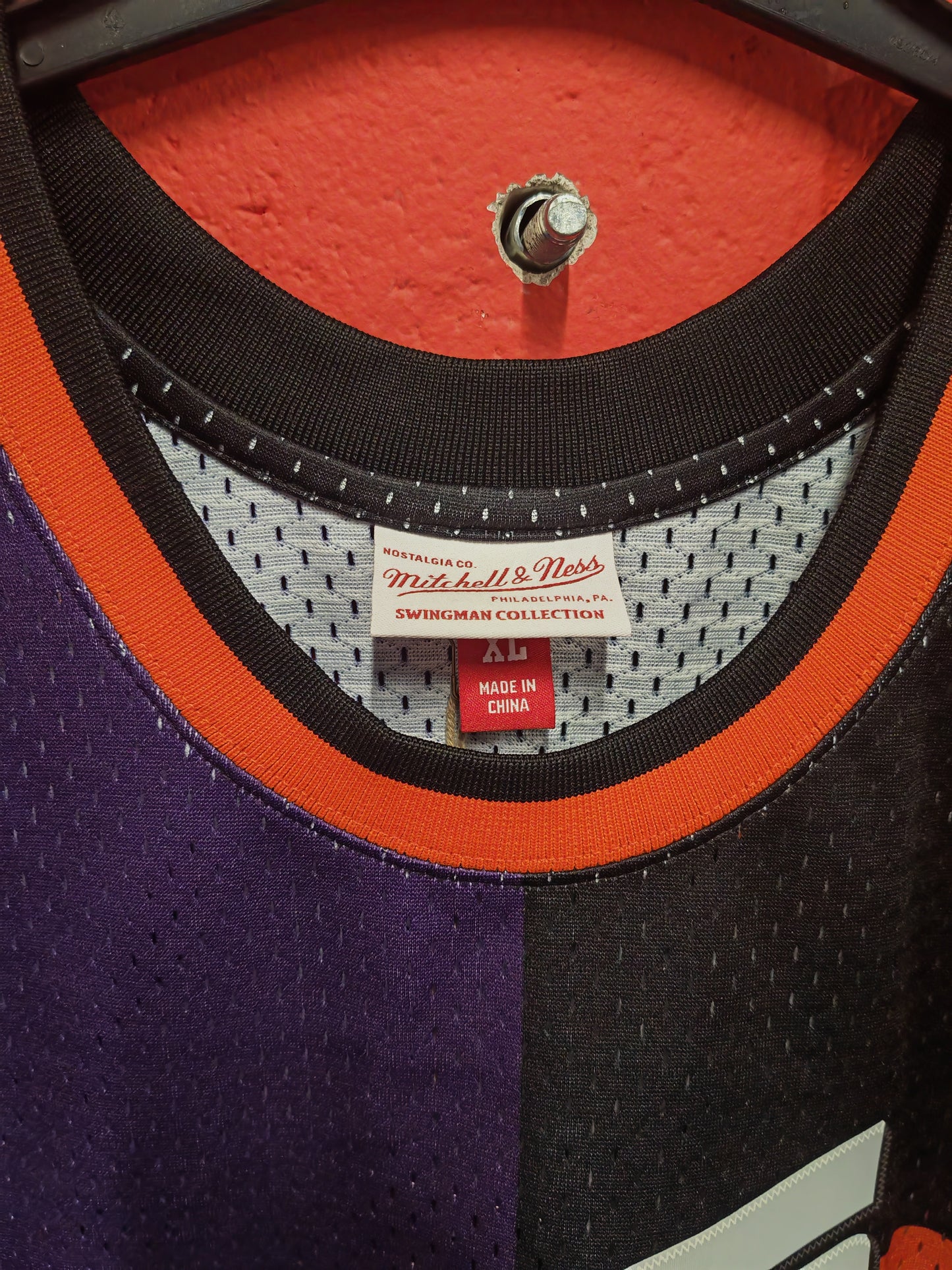 Mitchell & Ness Phoenix Suns 1996/97 Split Jersey, #13 Nash, Purple/Black, XL