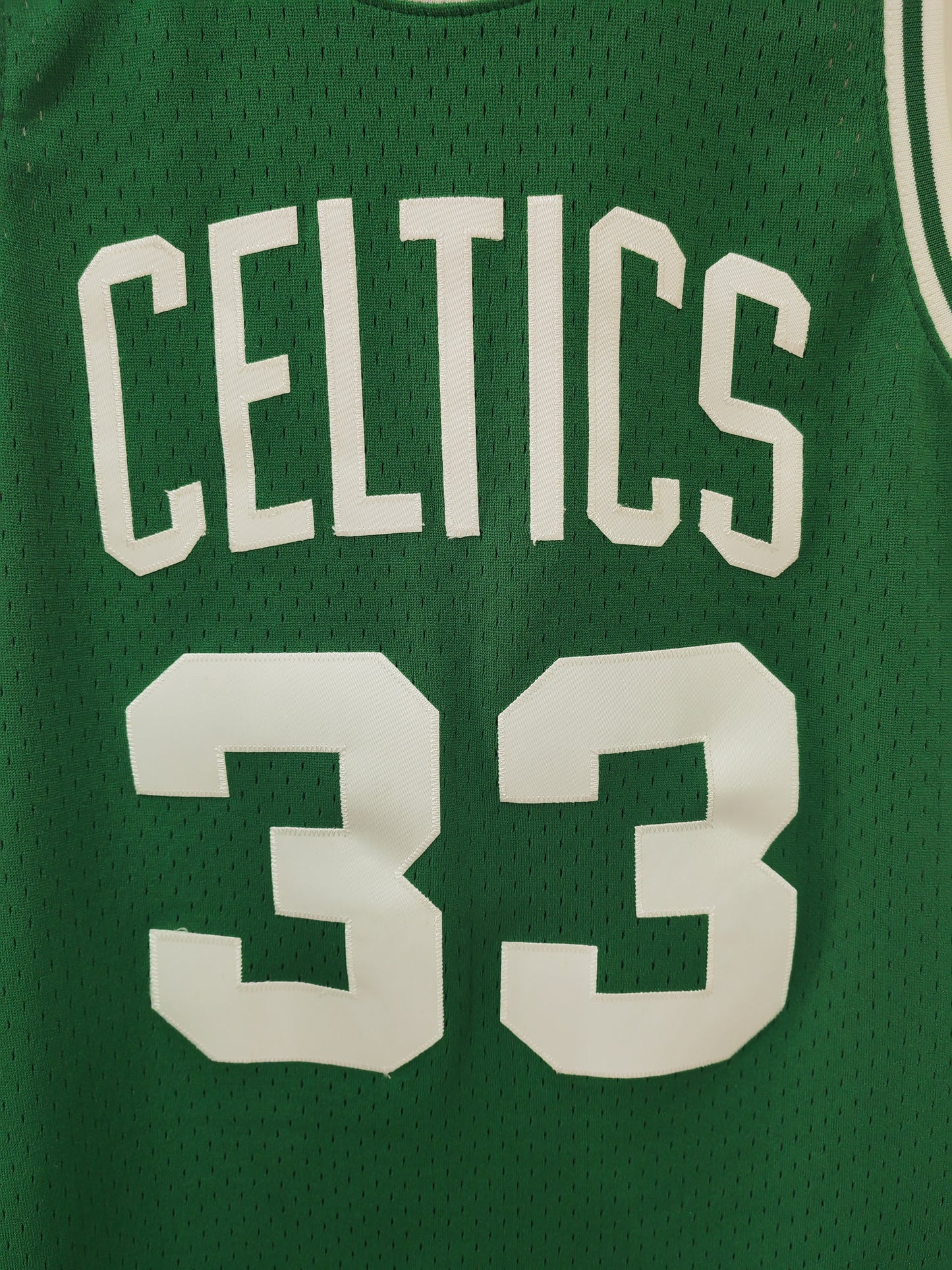 Mitchell & Ness Boston Celtics 1985-86 NBA Jersey, #33 Bird, Green, Size Small