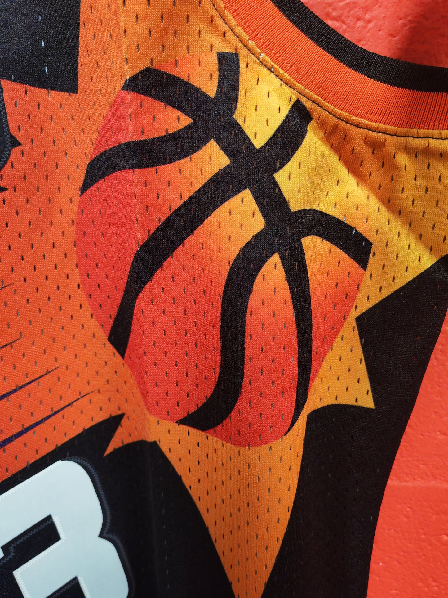 Mitchell & Ness Phoenix Suns 1996/97 Split Jersey, #13 Nash, Purple/Black, XL