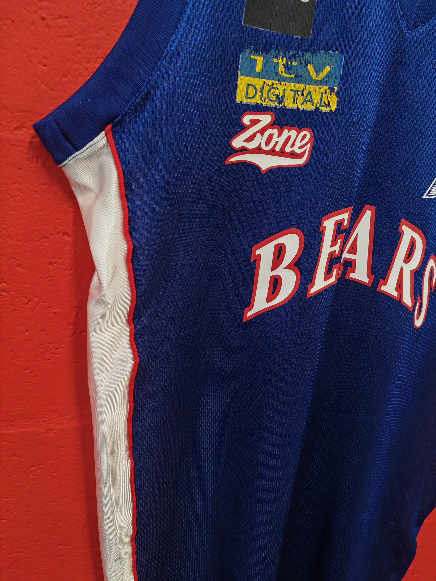 Unbranded Brighton Bears BBL Jersey, Blue, Size Medium