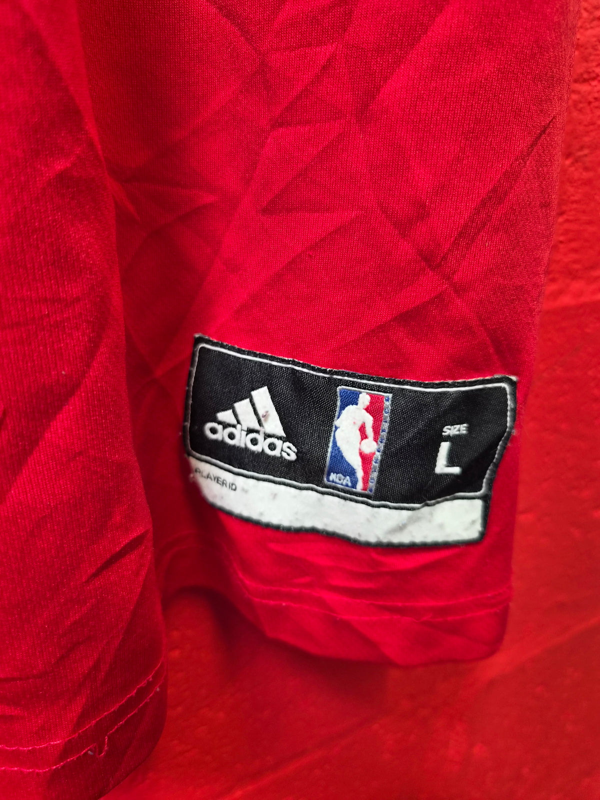Adidas Chicago Bulls NBA Jersey. #5 Boozer, Red, Size Large