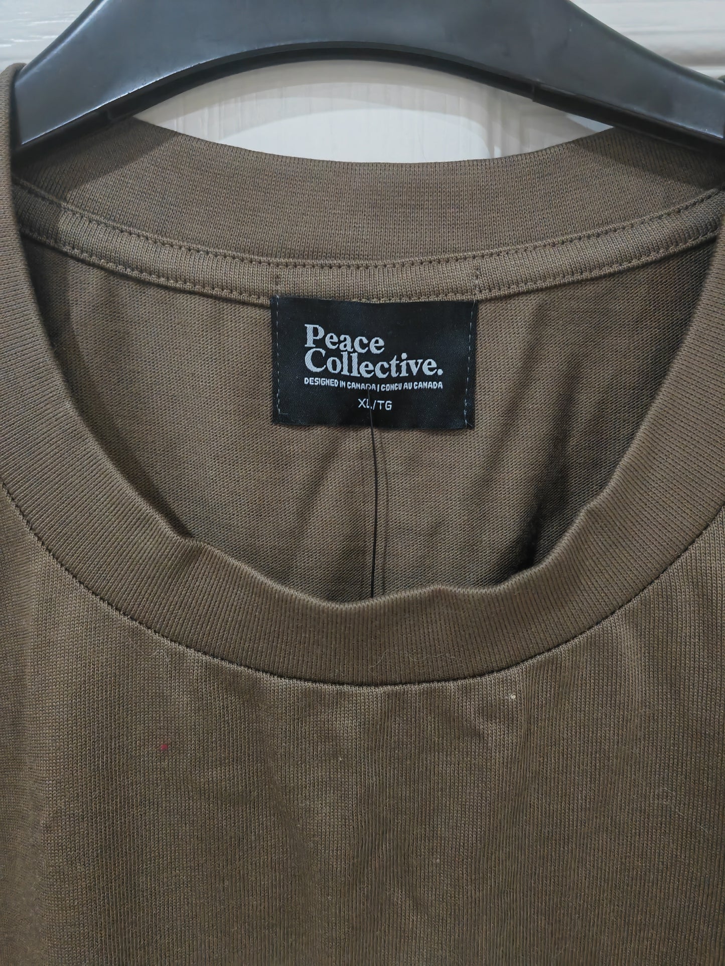 NFL Peace Collective Kansas City Chiefs Shirt Sleeve T Shirt, Brown, Size XL