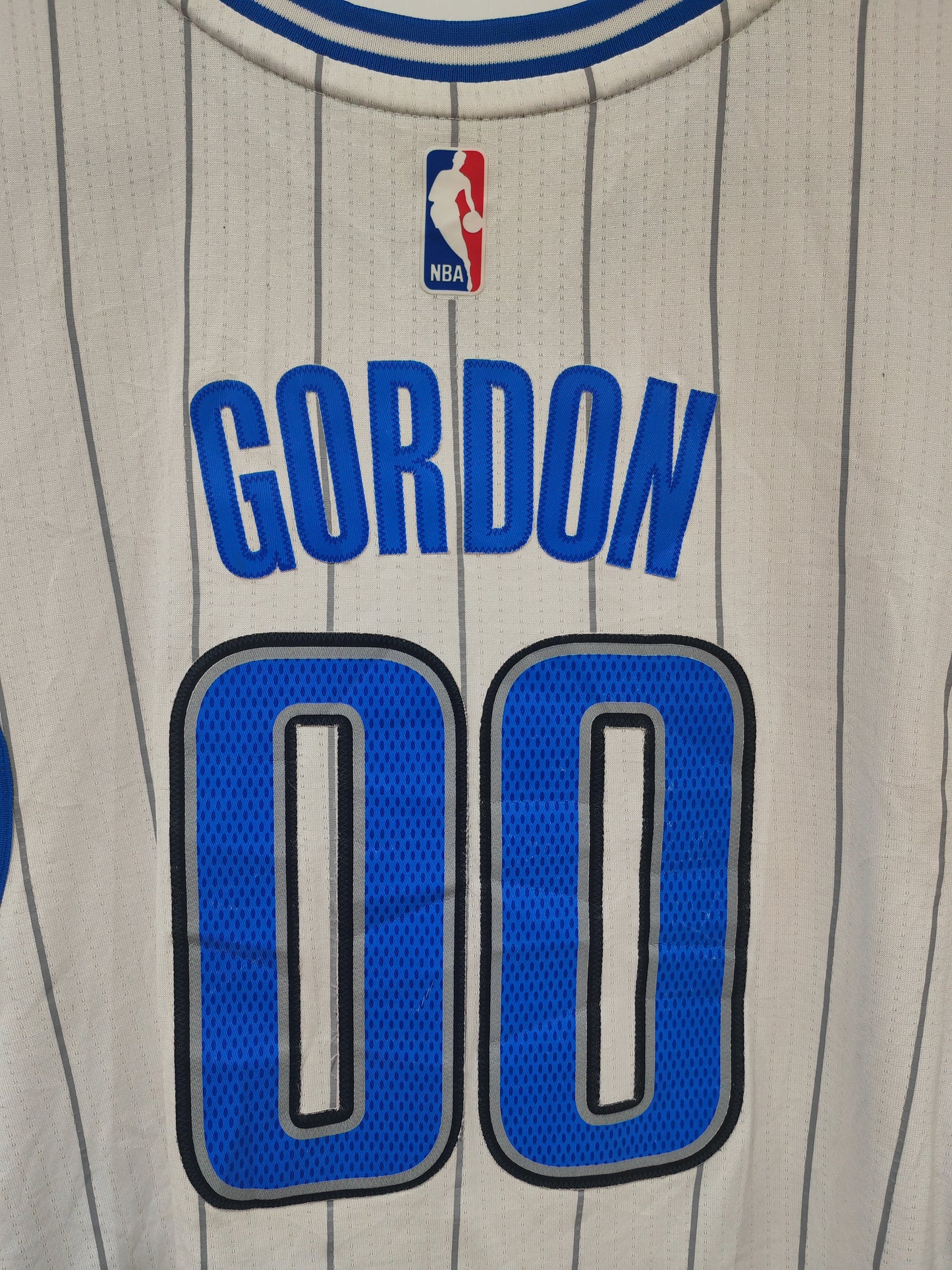Adidas Orlando Magic NBA Jersey, #00 Gordon, White, Size M+2 Length