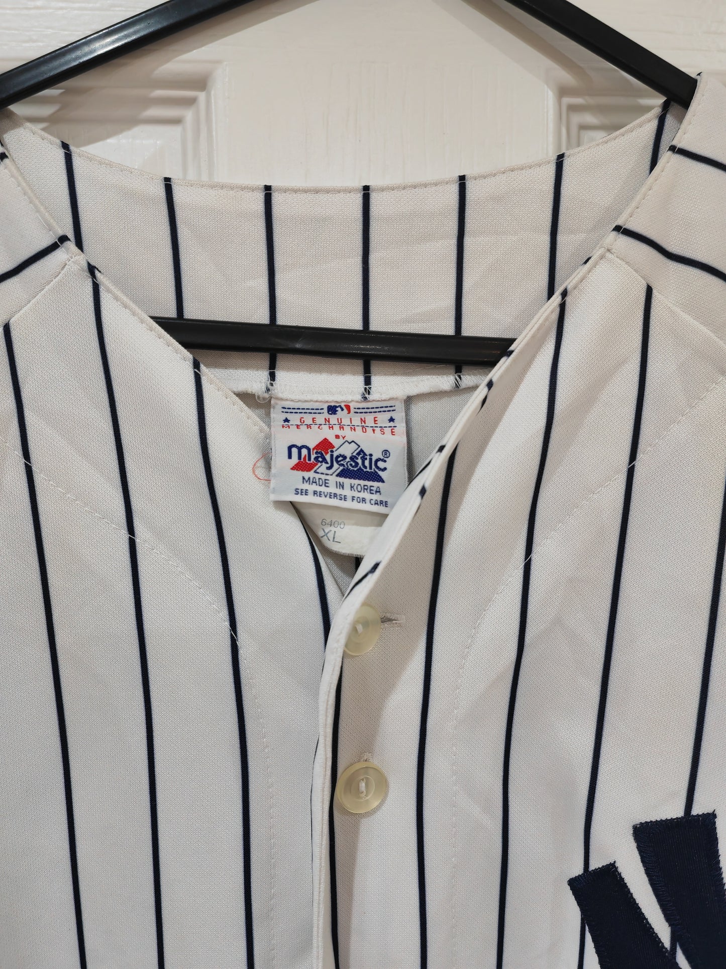Majestic New York Yankee's MLB Baseball Jersey, #55 Matsui, White, Size XL