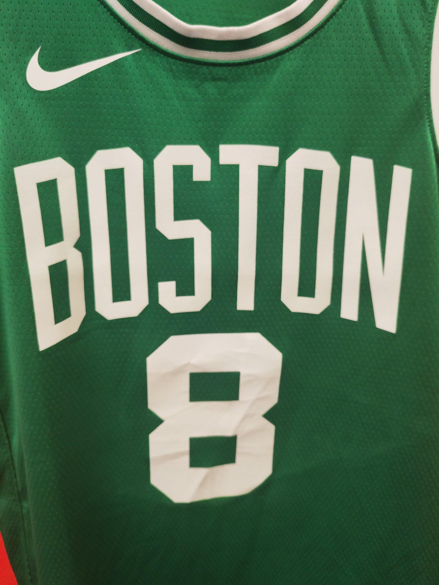 Nike Boston Celtics NBA Jersey, #8 Walker, Green, Size Medium