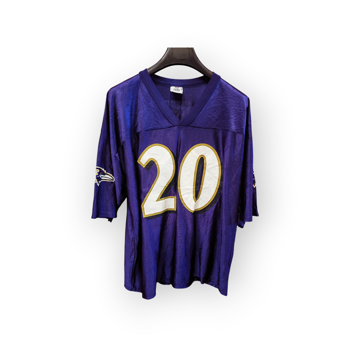 NFL Apparel Baltimore Ravens NFL Jersey, #20 Reed, Purple, Size Large