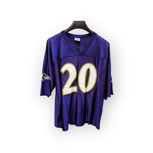 NFL Apparel Baltimore Ravens NFL Jersey, #20 Reed, Purple, Size Large