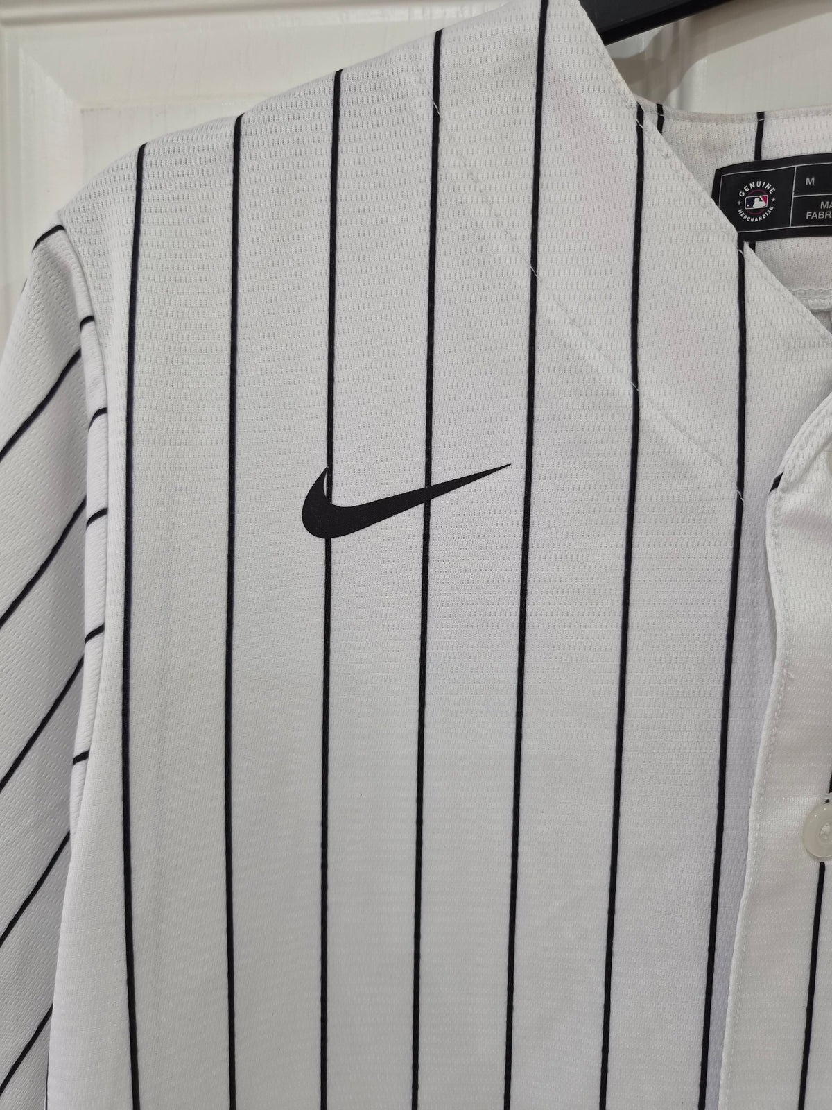 Nike Chicago White Sox MLB Baseball Jersey, White, Size Medium