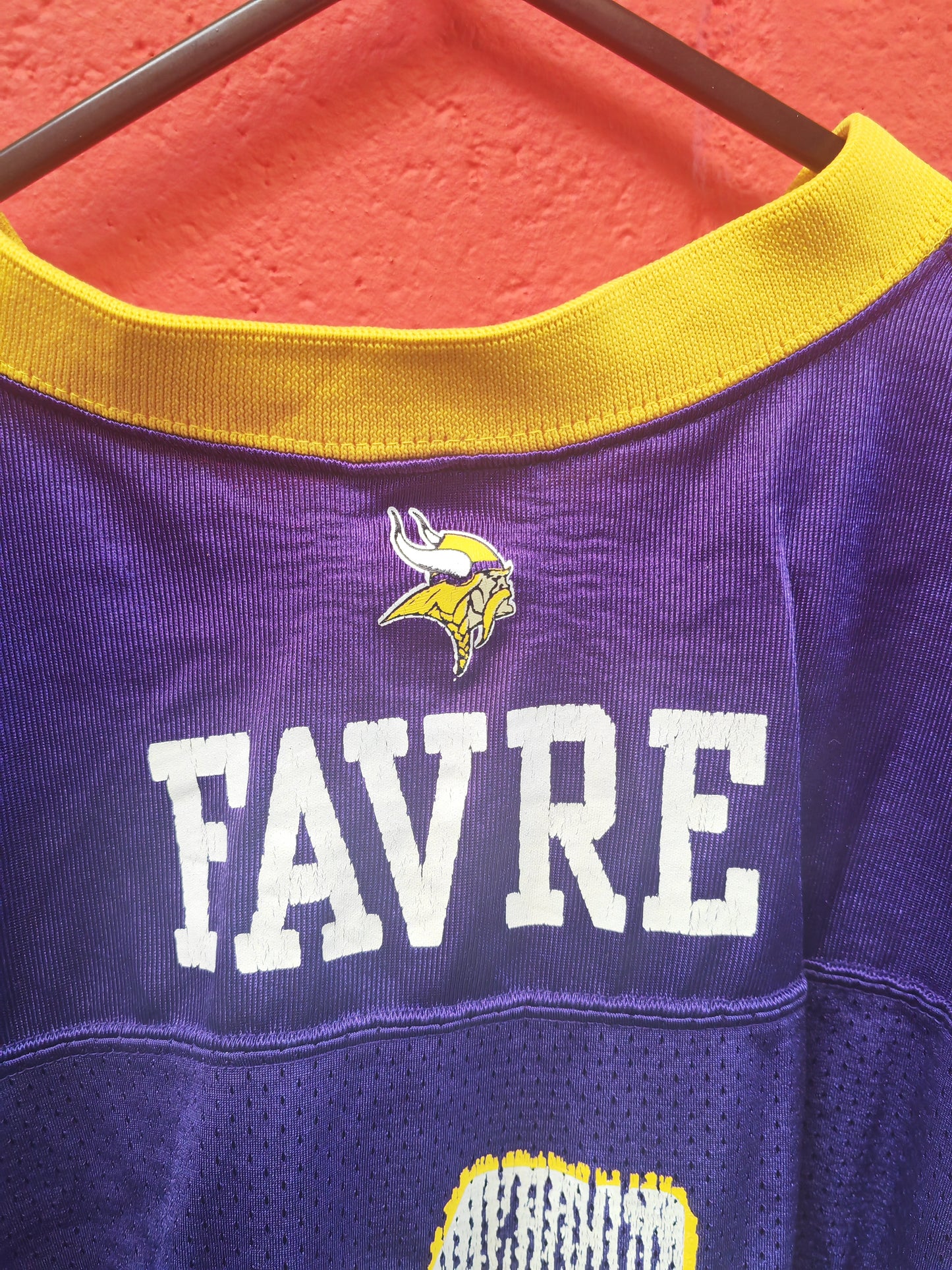 Youth Reebok Minnesota Vikings NFL Jersey, #4 Favre, Purple, Size YXL