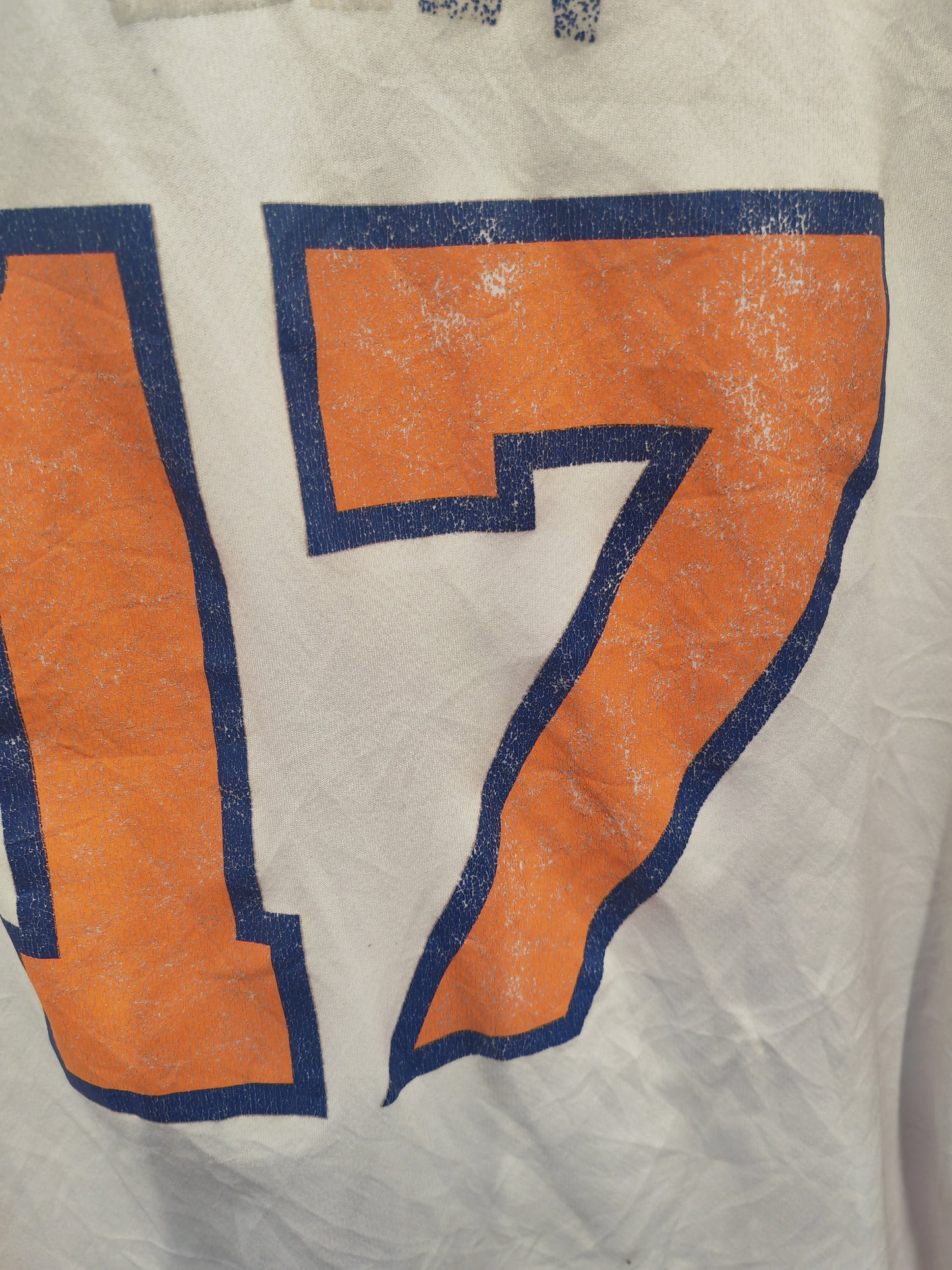 Adidas New York Knicks NBA Basketball Jersey, #17 Lin, White, Size Small