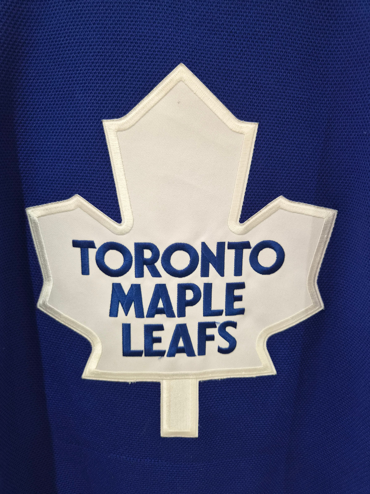 Reebok Toronto Maple Leafs NHL Ice Hockey Jersey, #3 Phaneuf, Blue, Size Large