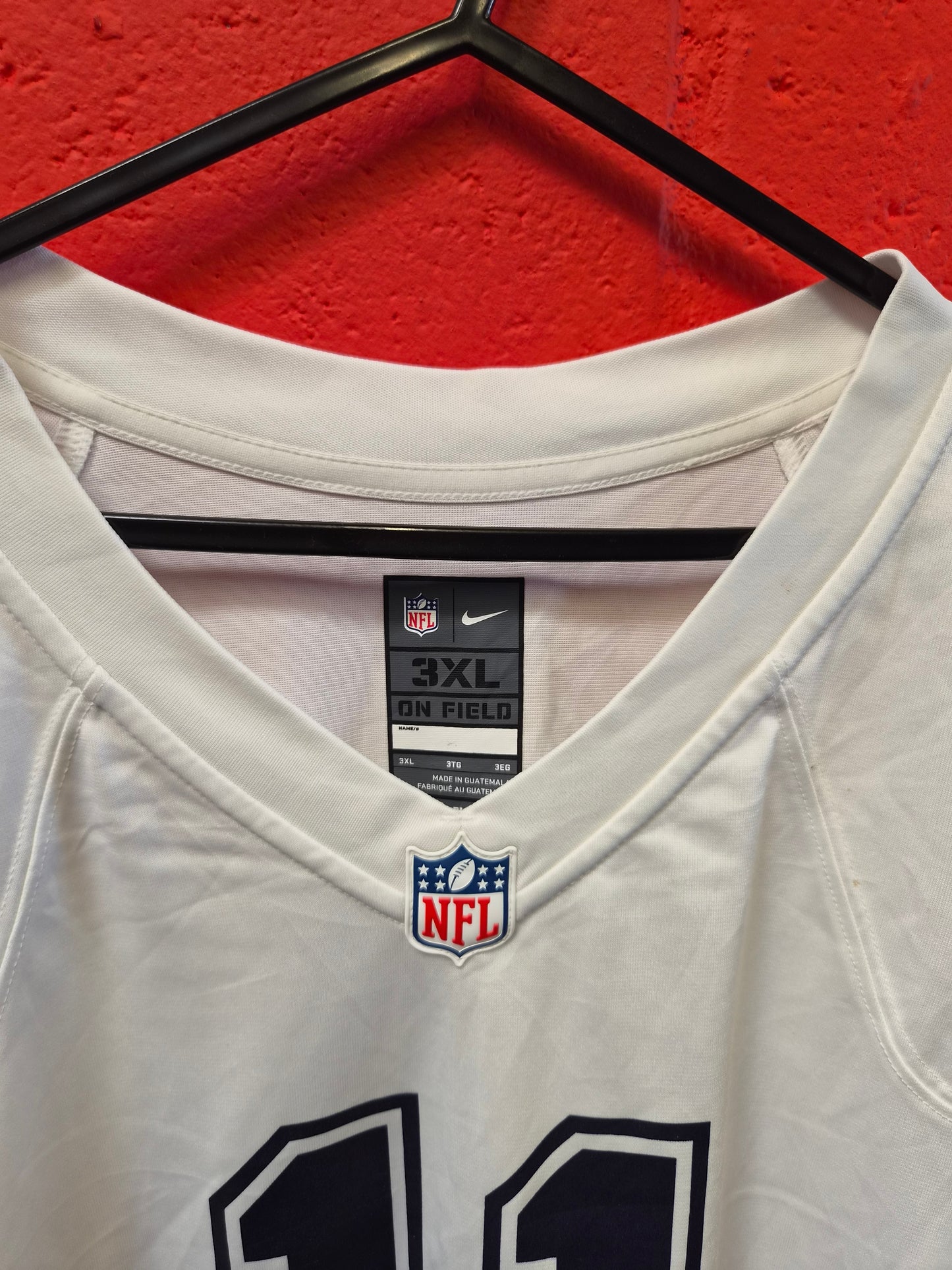 Nike Dallas Cowboys NFL Jersey, #11 Parsons, White/Navy, Size XXXL