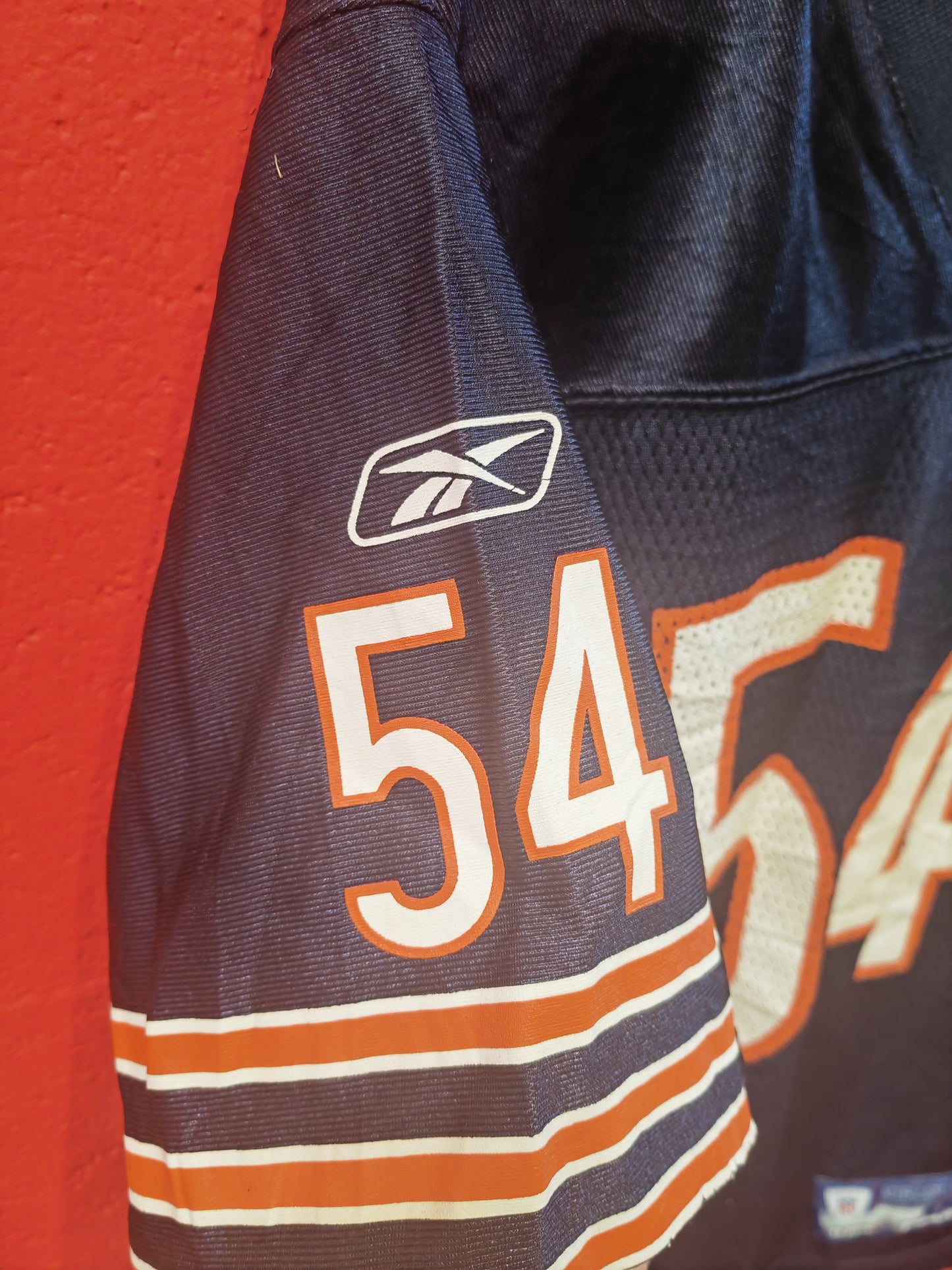 Youth Reebok Chicago Bears NFL Jersey, #54 Urlacher, Navy, Size YL
