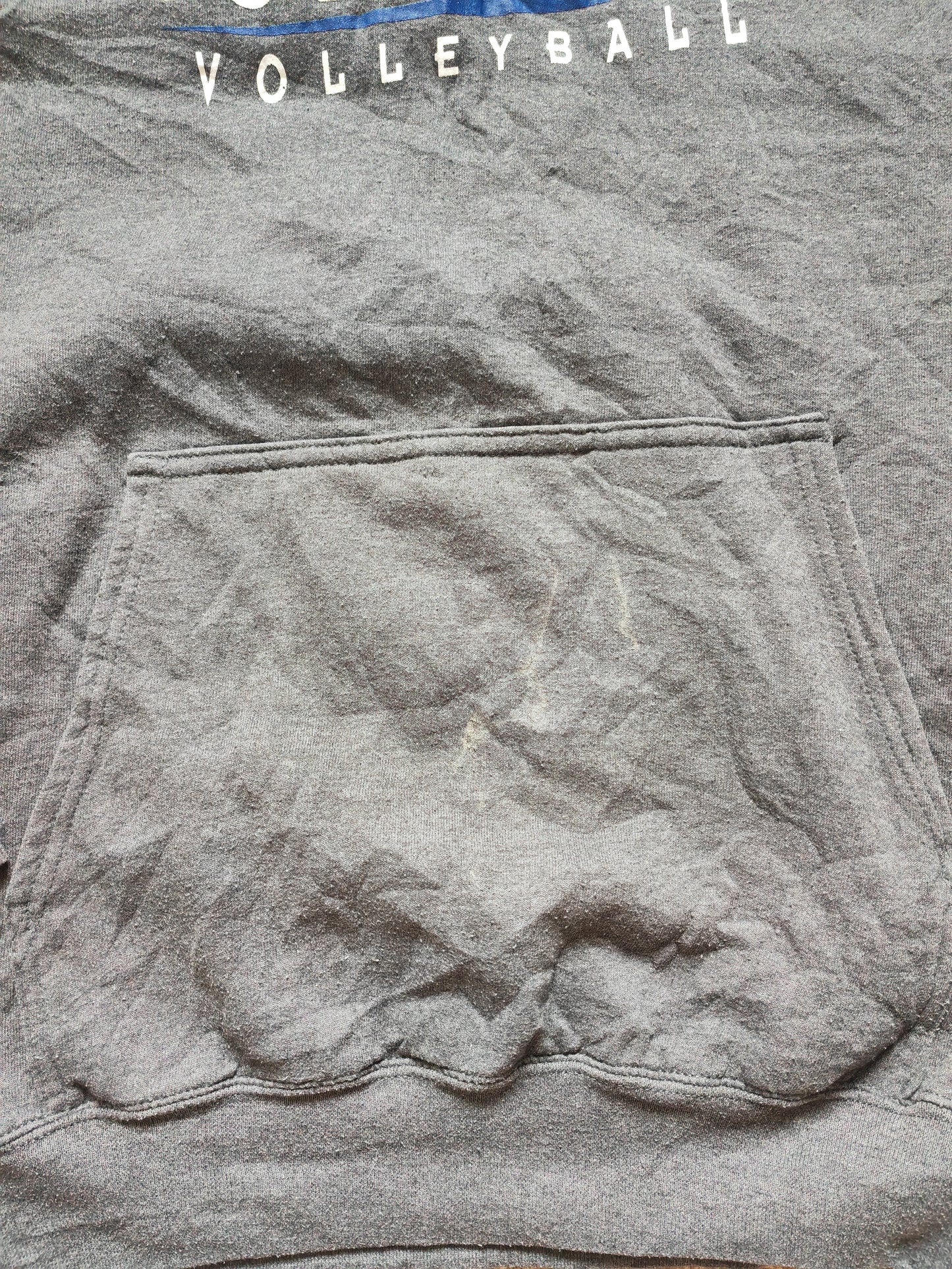 Port & Company Coyotes Volleyball Pullover Hoodie, Grey, Size Medium