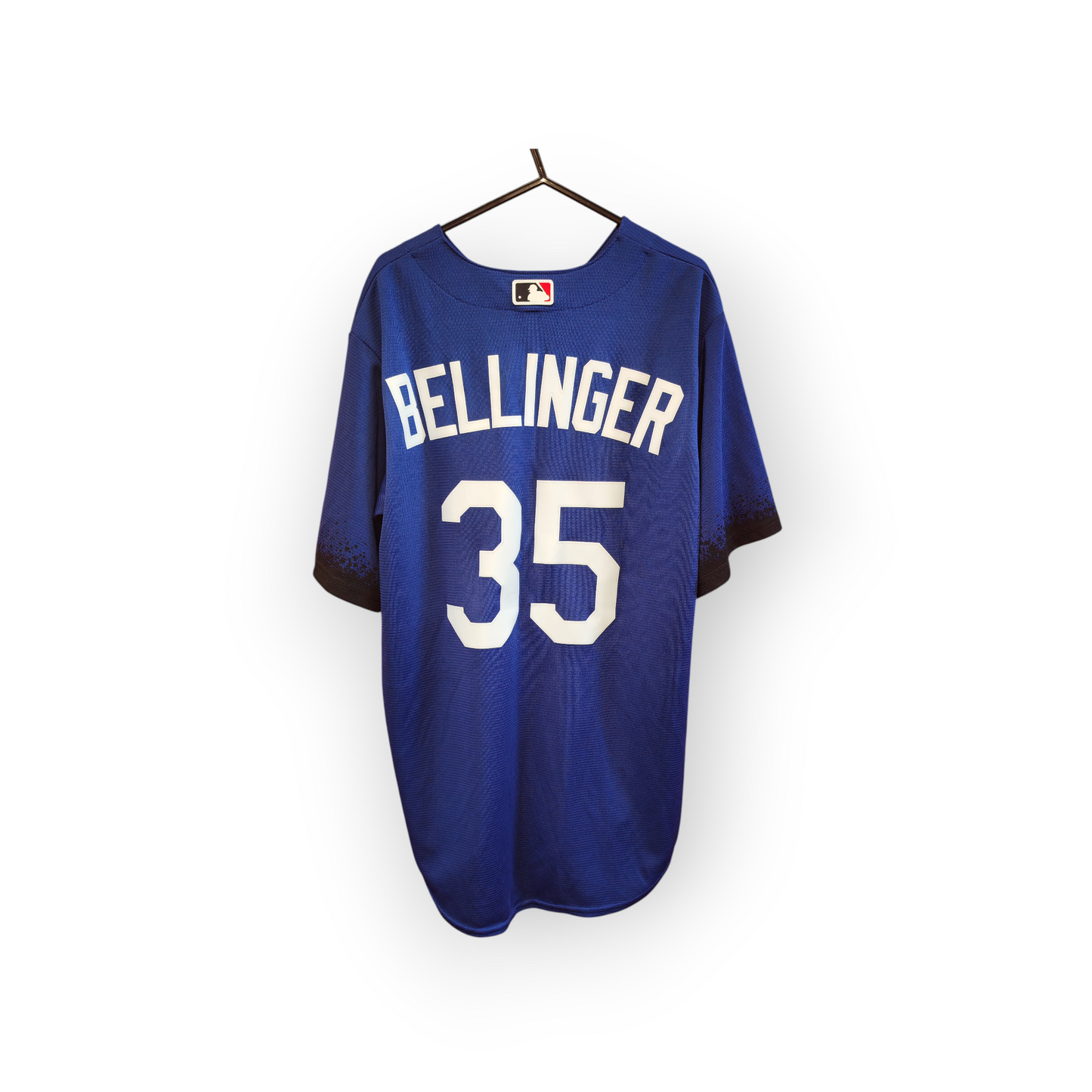 Nike Los Angeles Dodgers 'Los Dodgers' MLB Jersey, #35 Bellinger, Blue, Size Medium