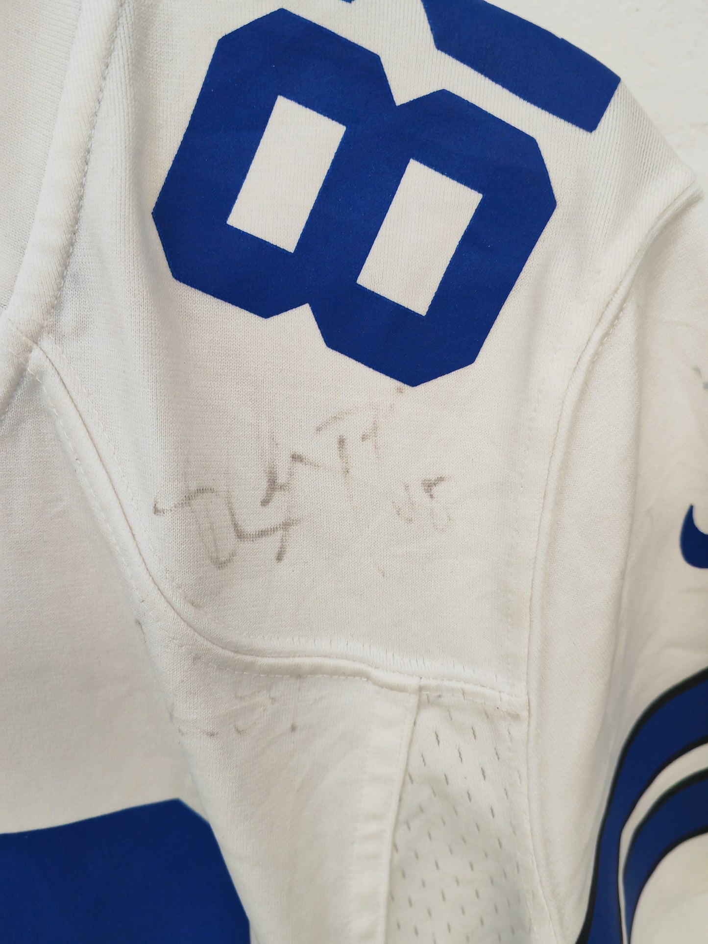 Women's Nike Dallas Cowboys NFL Jersey, #82 Witten, Faint Autographs, Size XL