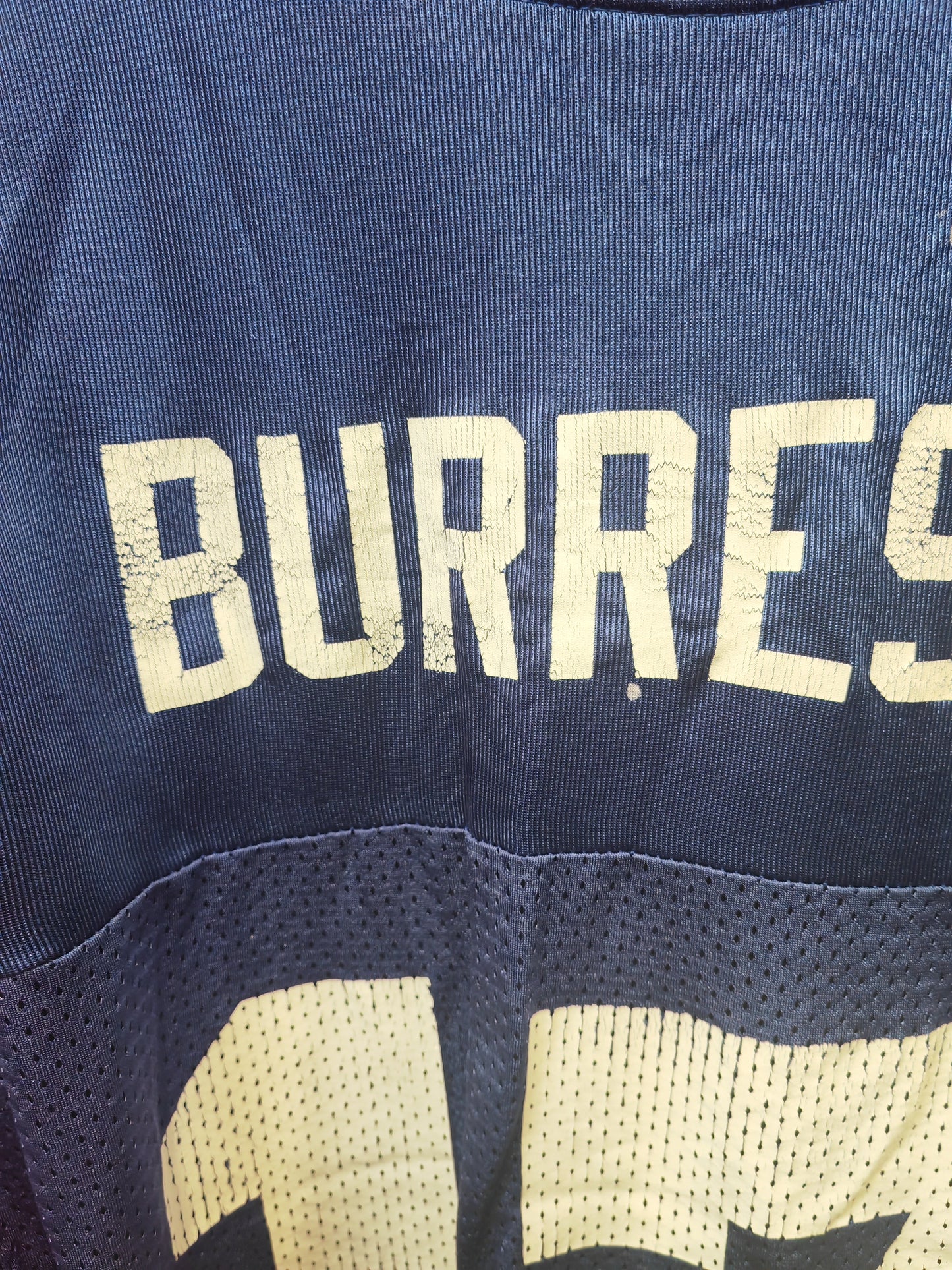 NFL New York Giants Jersey, #17 Burress, Blue, Size XL