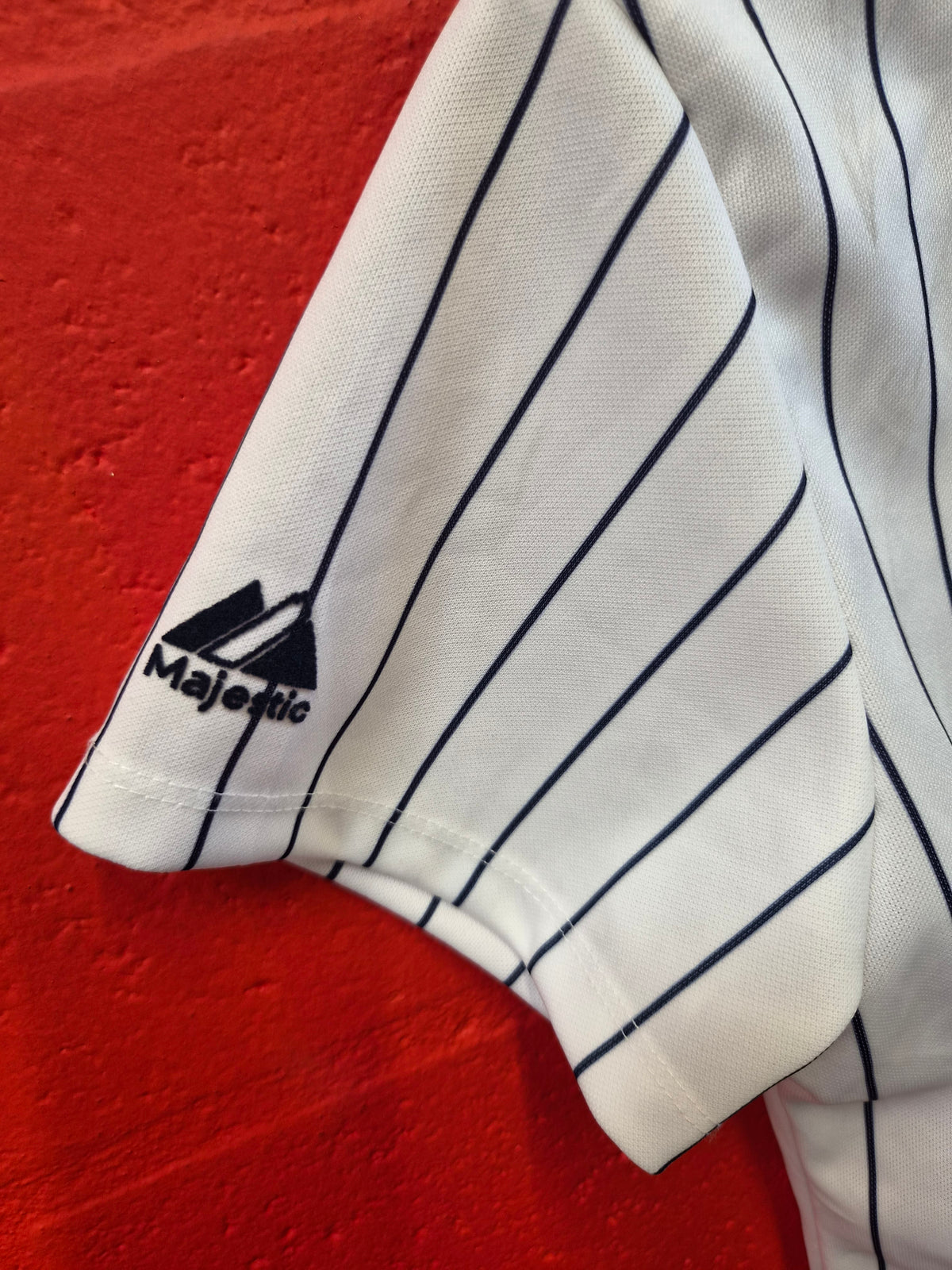 Women's Majestic New York Yankees MLB Baseball Jersey, #2 Jeter, Size Medium