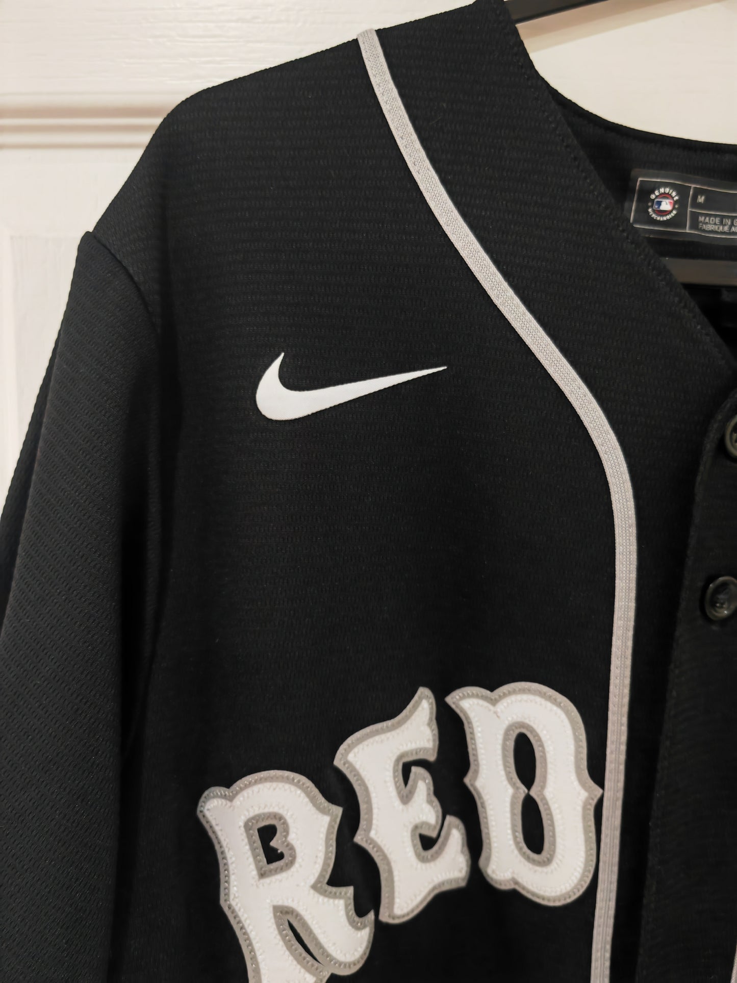 Nike Boston Red Sox MLB Jersey, Black, Size Medium