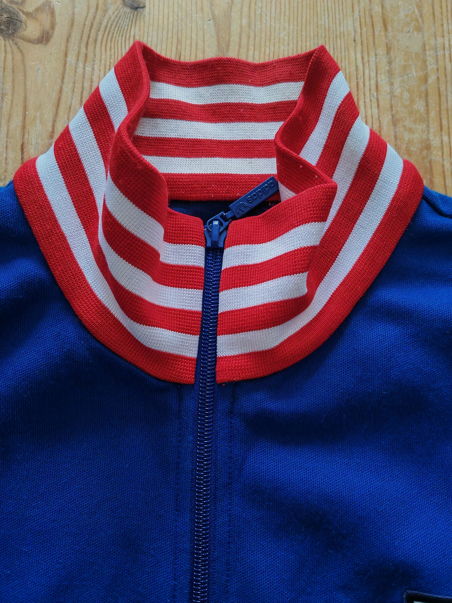Adidas Originals England World Cup 1966 Full Zip Jacket, Blue, Size Large