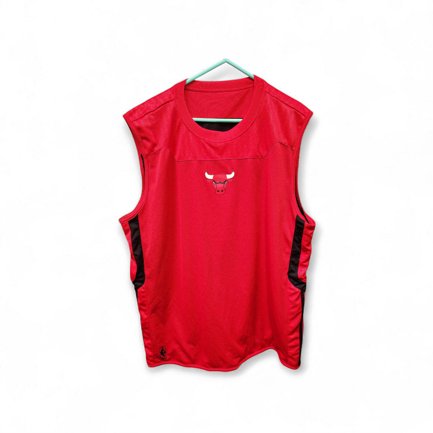 Adidas Chicago Bulls Reversible Training Jersey, Red/Black, Size L/XL