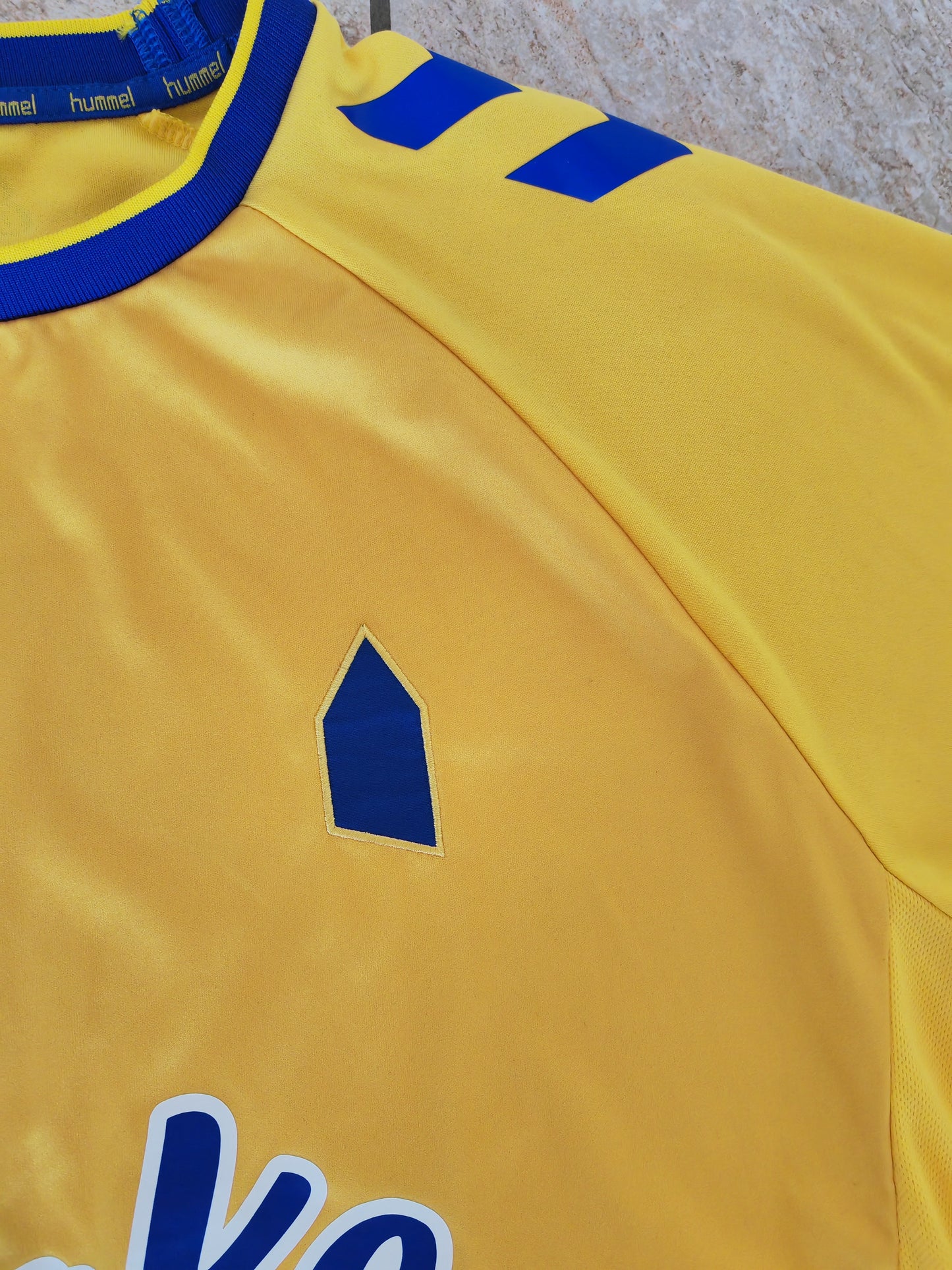 Hummel Everton 2022/23 Short Sleeve Third Shirt, Yellow, Size Large