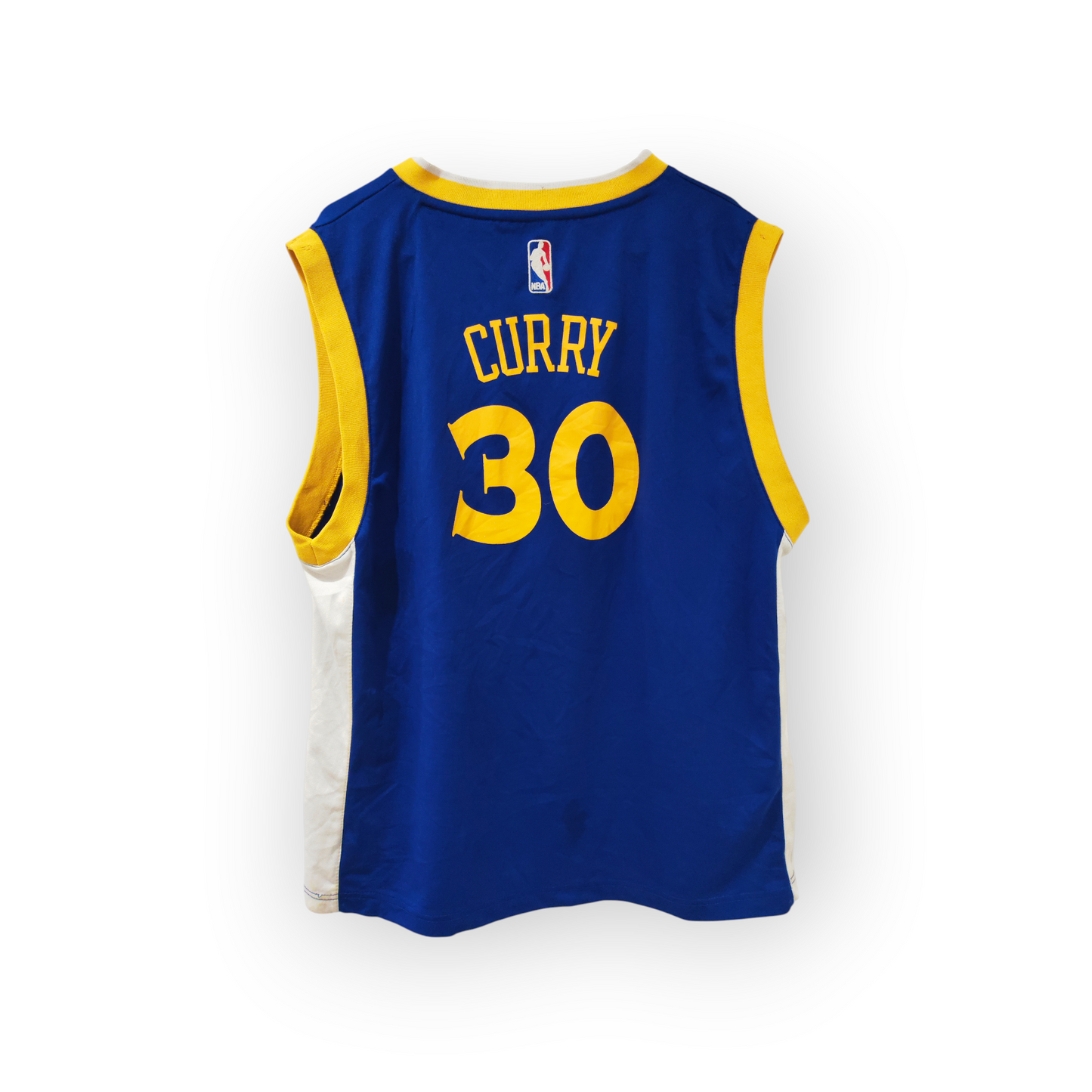 Youth Adidas Golden State Warriors NBA Jersey, #30 Curry, Blue, Size YXL