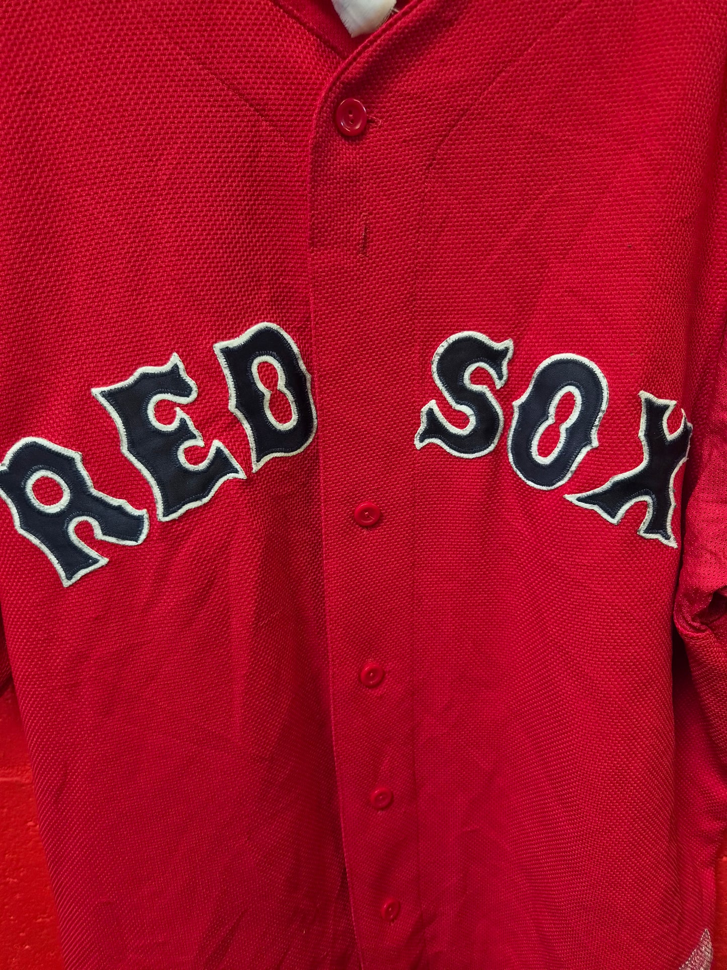Majestic Boston Red Sox MLB Jersey, Red, Size XL