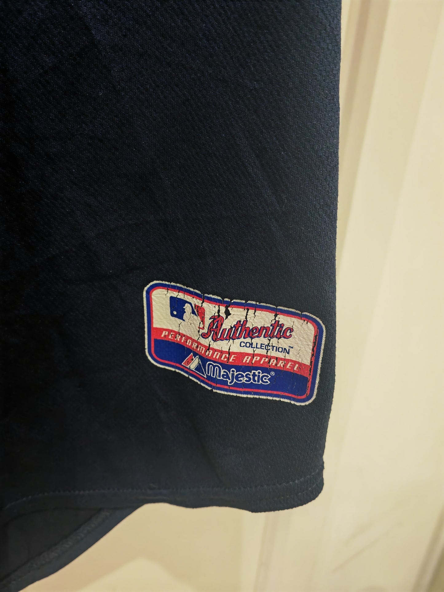 Majestic San Diego Padres MLB Baseball Jersey, #49 Sweeney, Navy Blue, Size XL