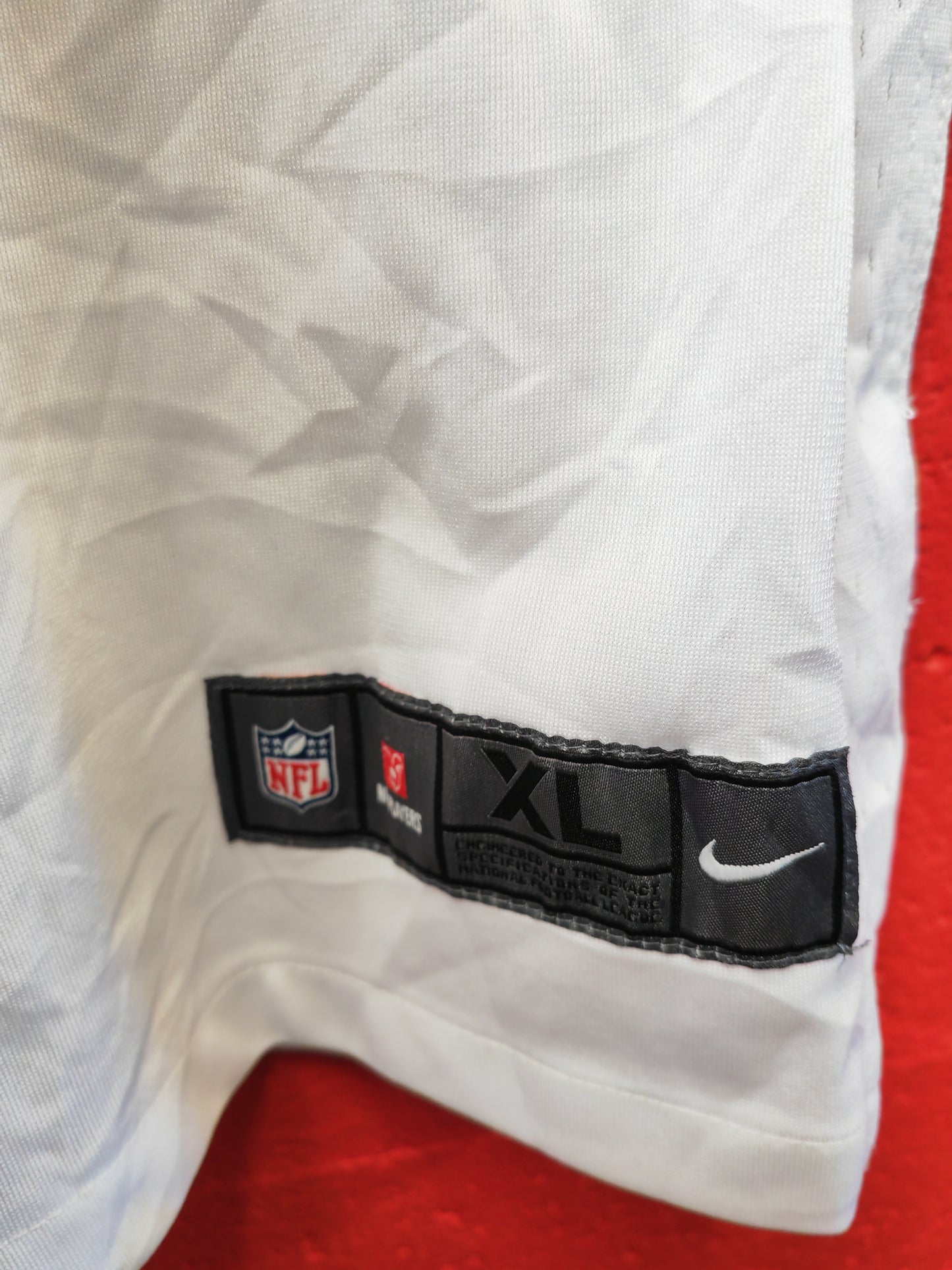 Youth Nike New England Patriots NFL Jersey, #1 Newton, White, Size YL