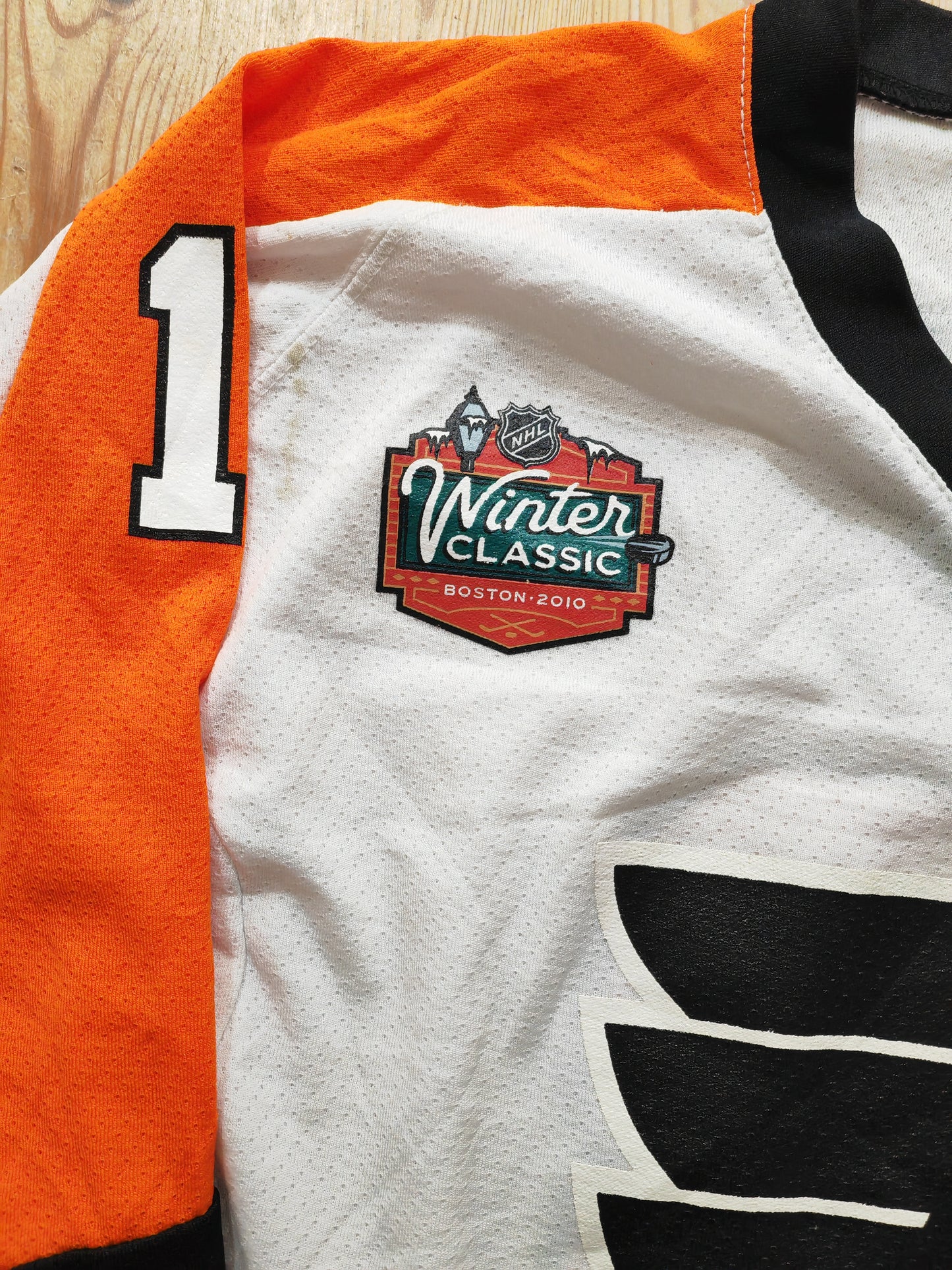 Youth Reebok Philadelphia Flyers 2010 Winter Classic Jersey, #18 Richards, YL/XL