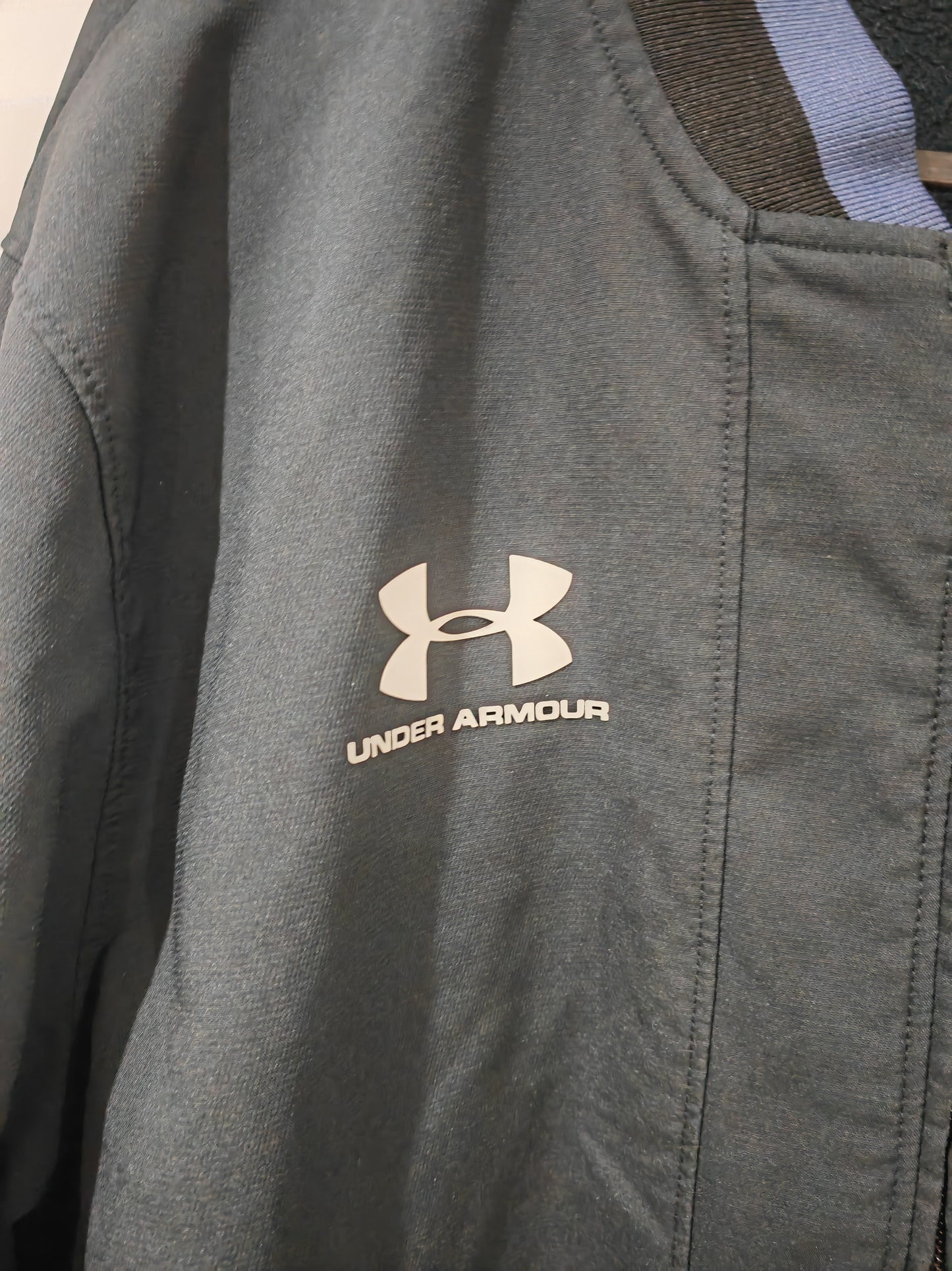 Under Armour Southampton FC Full Zip Jacket, Black, Size Large