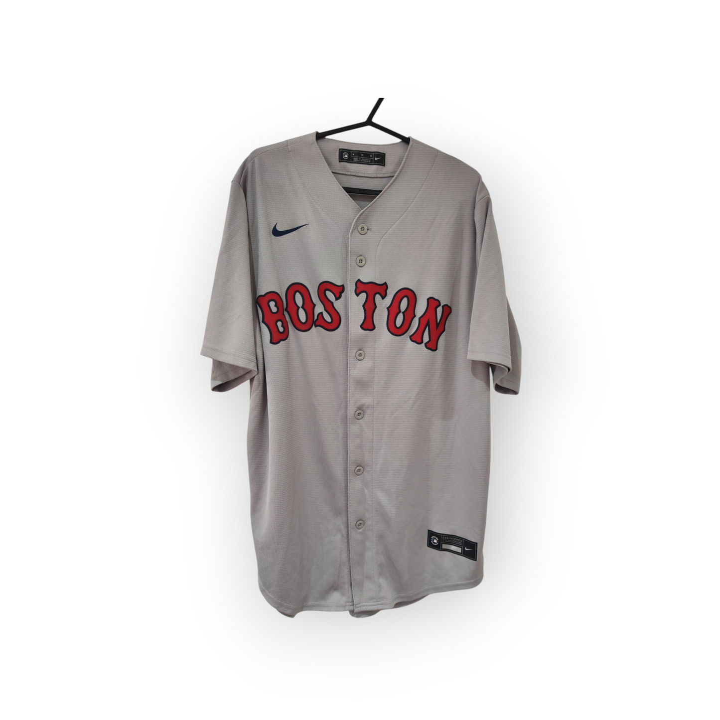 Nike Boston Red Sox MLB Jersey, Grey, Size Medium