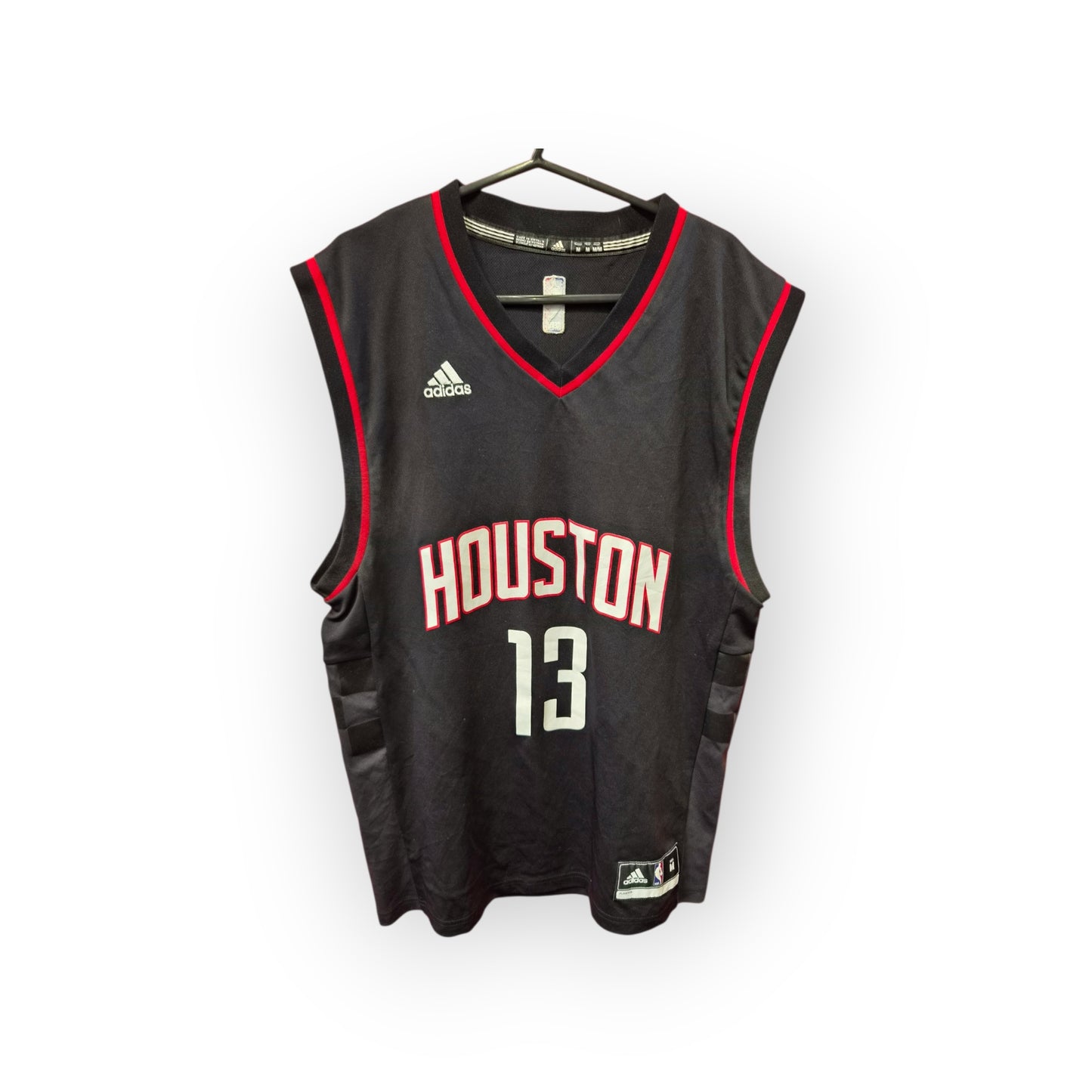 Adidas Houston Rockets NBA Jersey, #13 Harden, Black, Size Medium