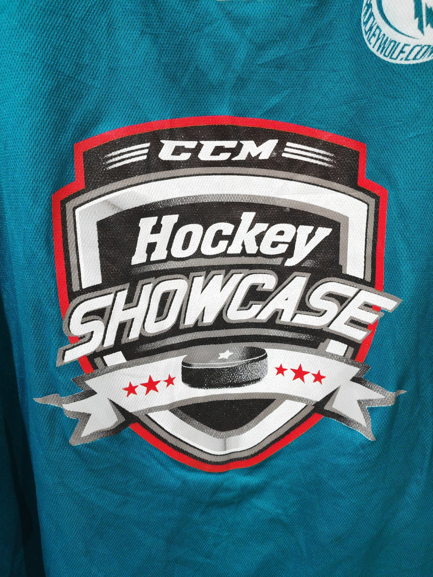 CCM Hockey Showcase Ice Hockey Training Jersey, Turquoise, Size XL