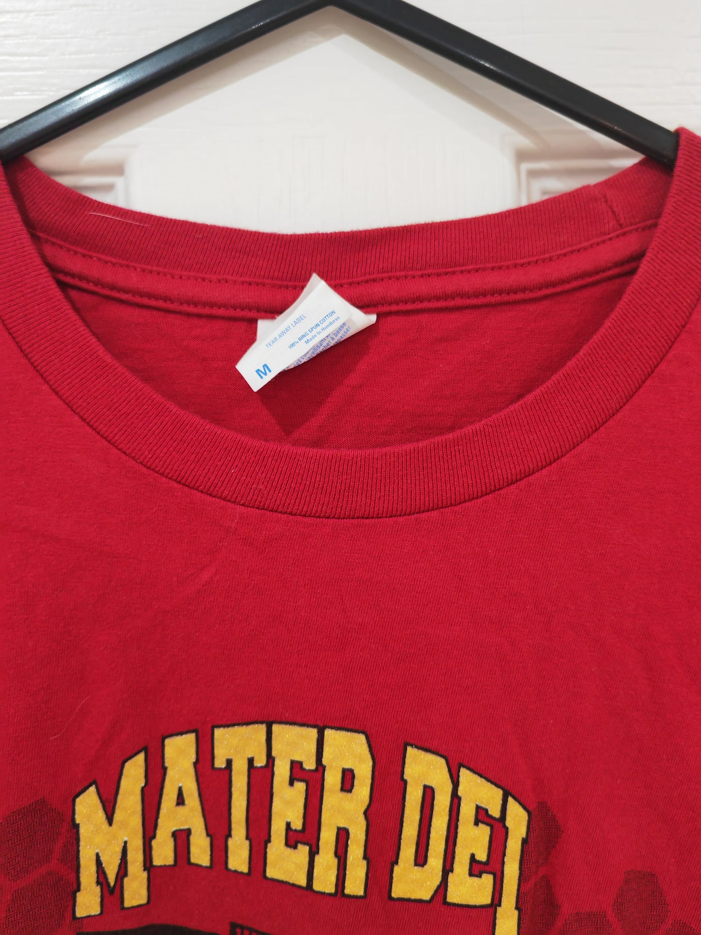 Port & Company Mater Dei Wildcats 2018 Seniors T Shirt, Red, Size Medium