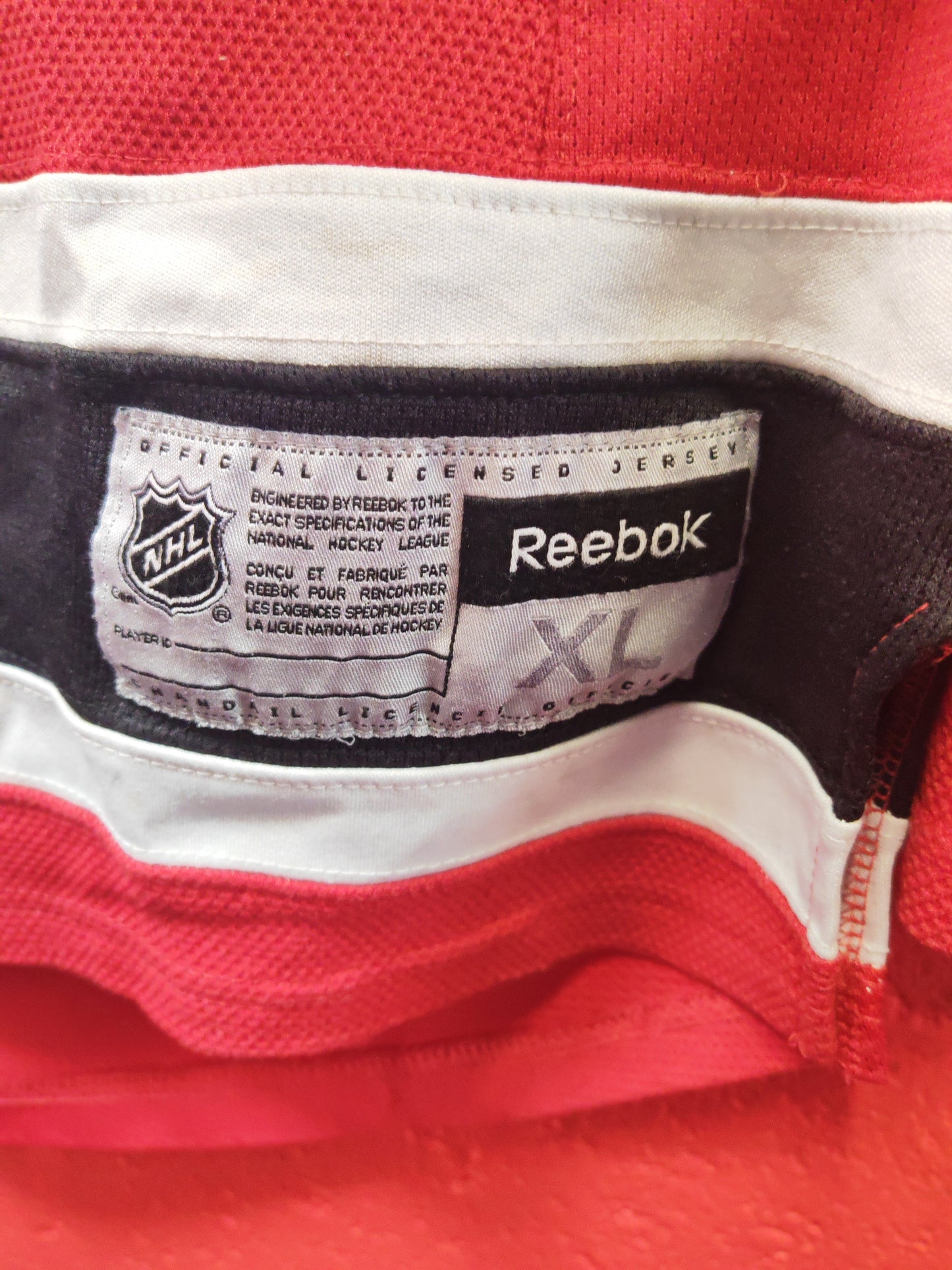 Reebok New Jersey Devils NHL Jersey, #17 Kovalchuk, Red, Size XL